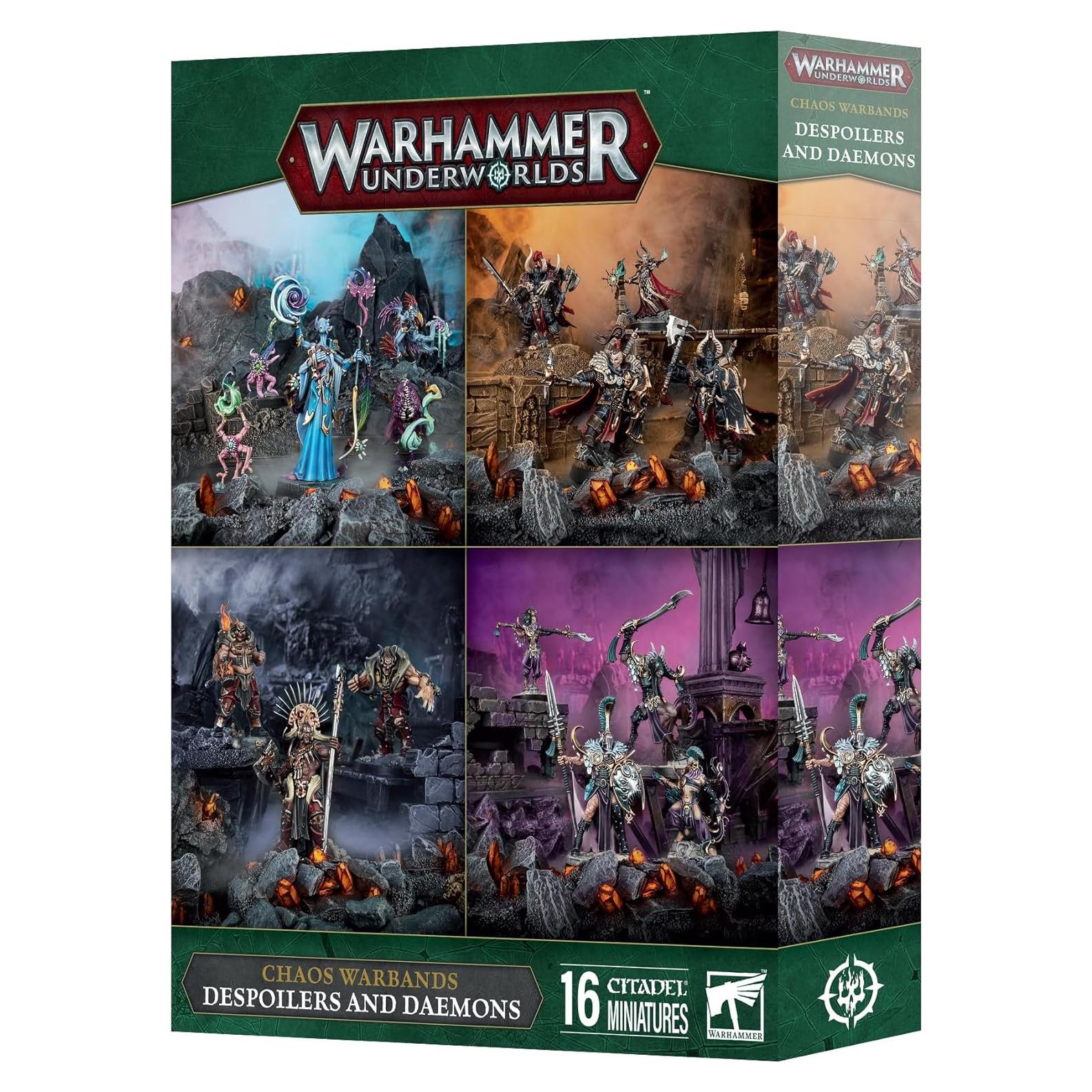 Warhammer Underworlds: Despoilers and Daemons (4 Warband Pack)