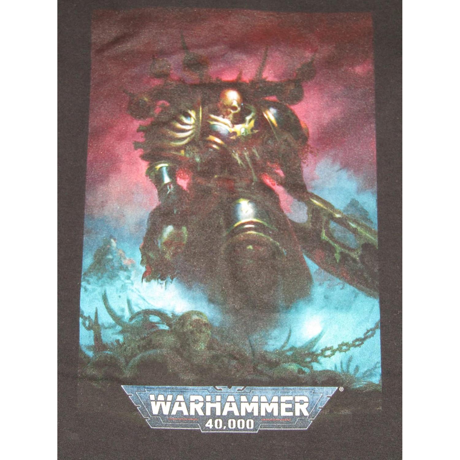 Warhammer 40000 Chaos Warriors Men's Black Graphic Tee