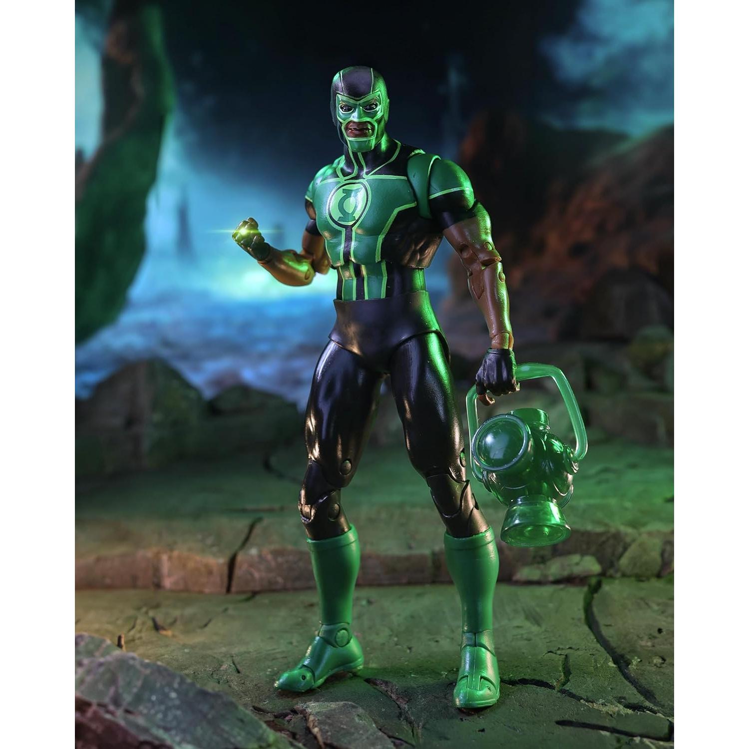 Figura Linterna Verde Simon Baz McFarlane Toys 18 cm Detallada
