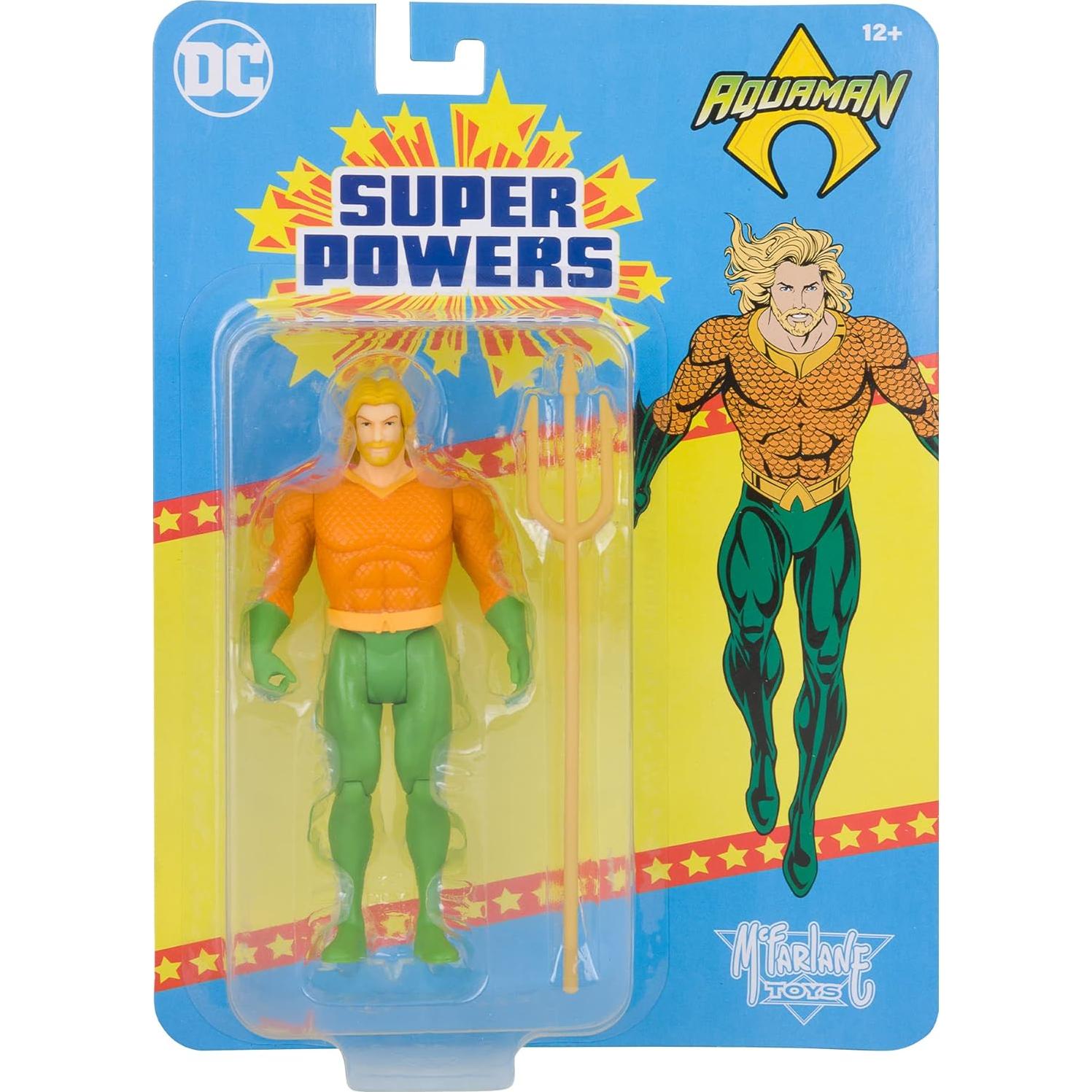 Figura de Acción Aquaman McFarlane 10 cm Clásica