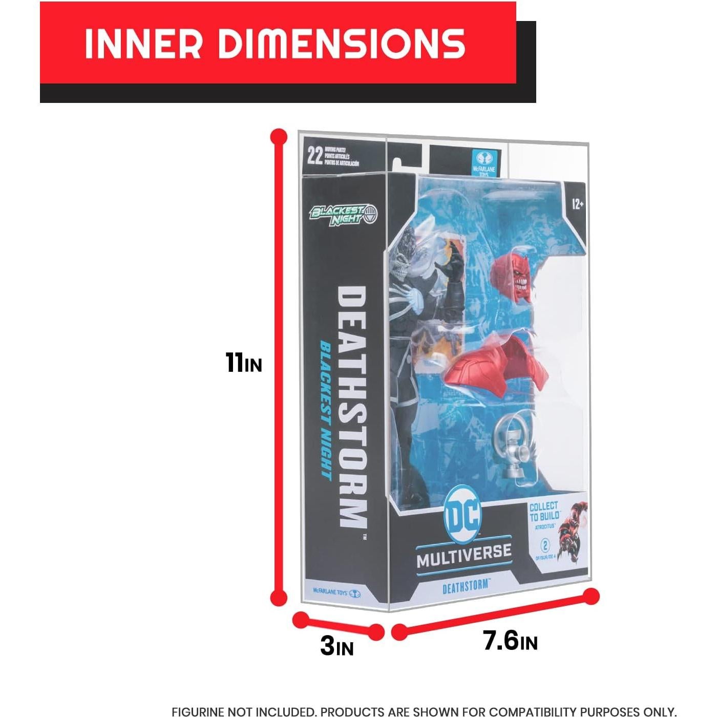 Protector de Figuras EVORETRO para McFarlane DC Multiverse