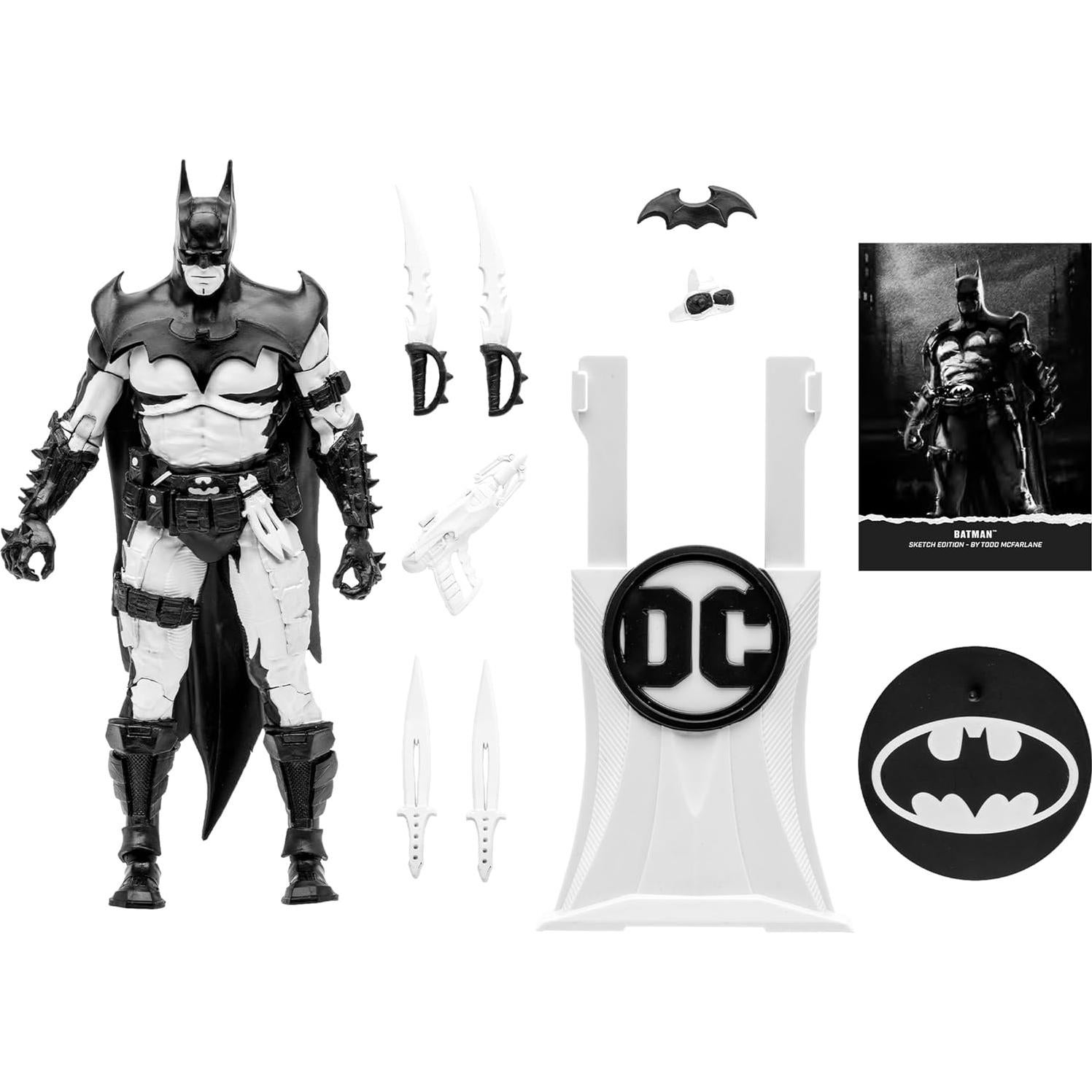 Figura Batman McFarlane 19 cm Artista Boceto Accesorios