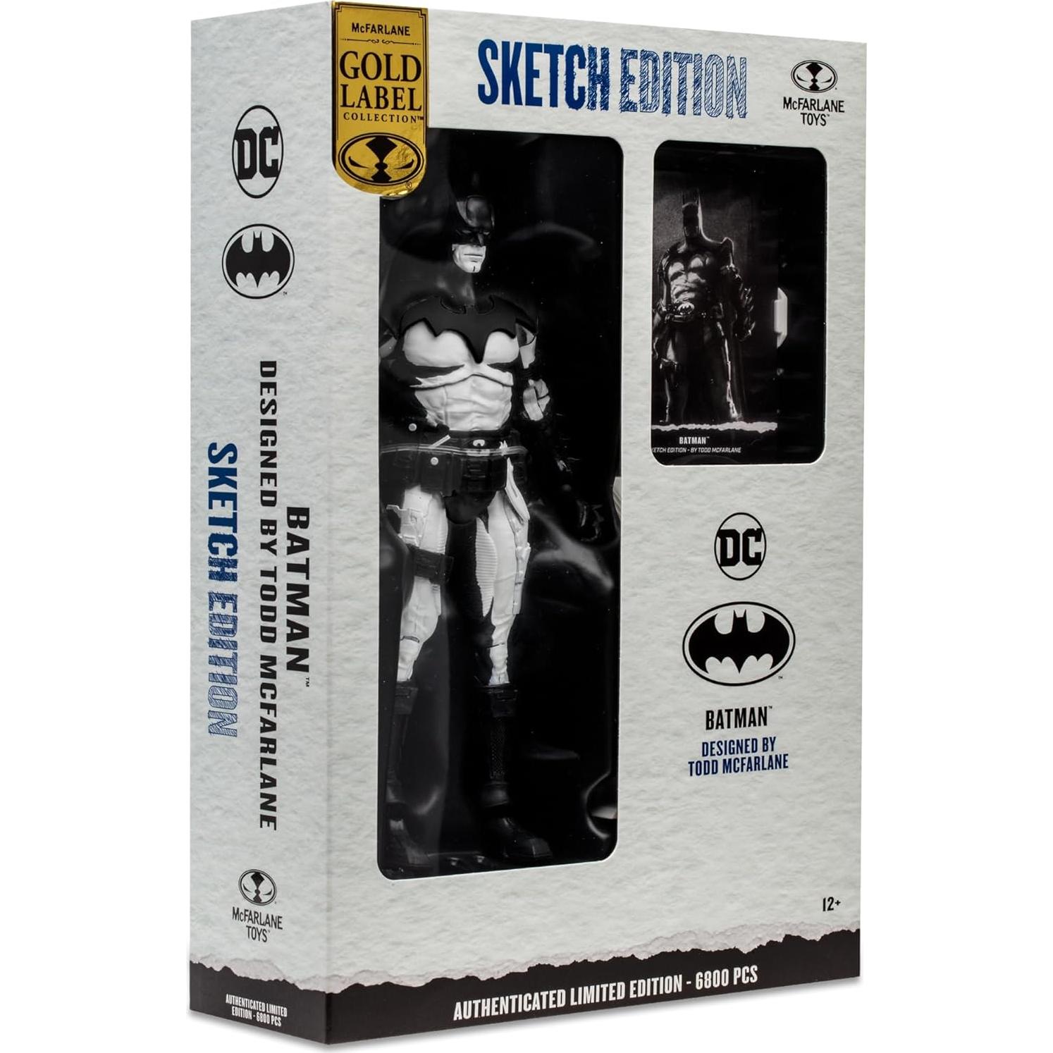 Figura Batman McFarlane 19 cm Artista Boceto Accesorios