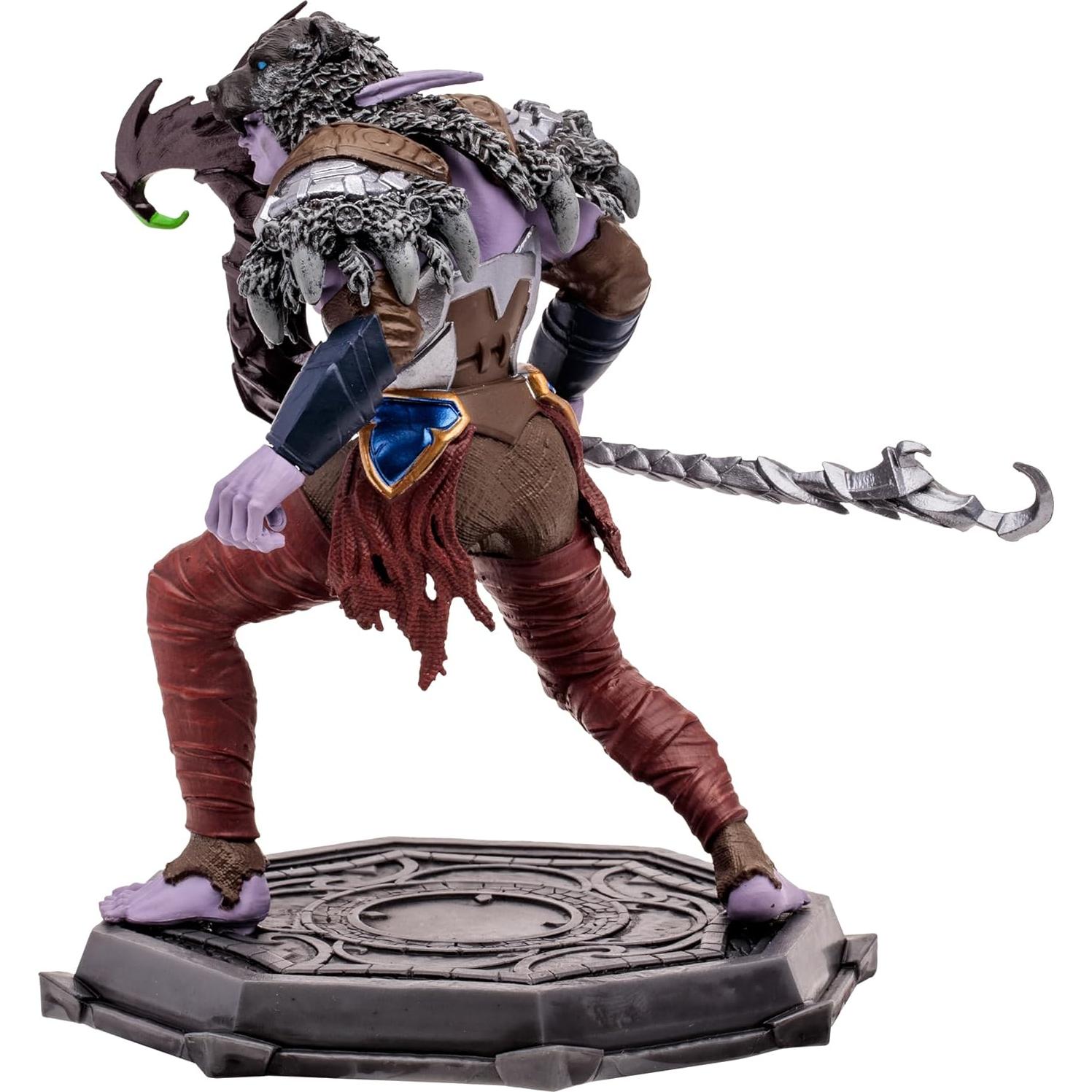 Figura Elfo Nocturno McFarlane 1:12 Druida/Pícaro