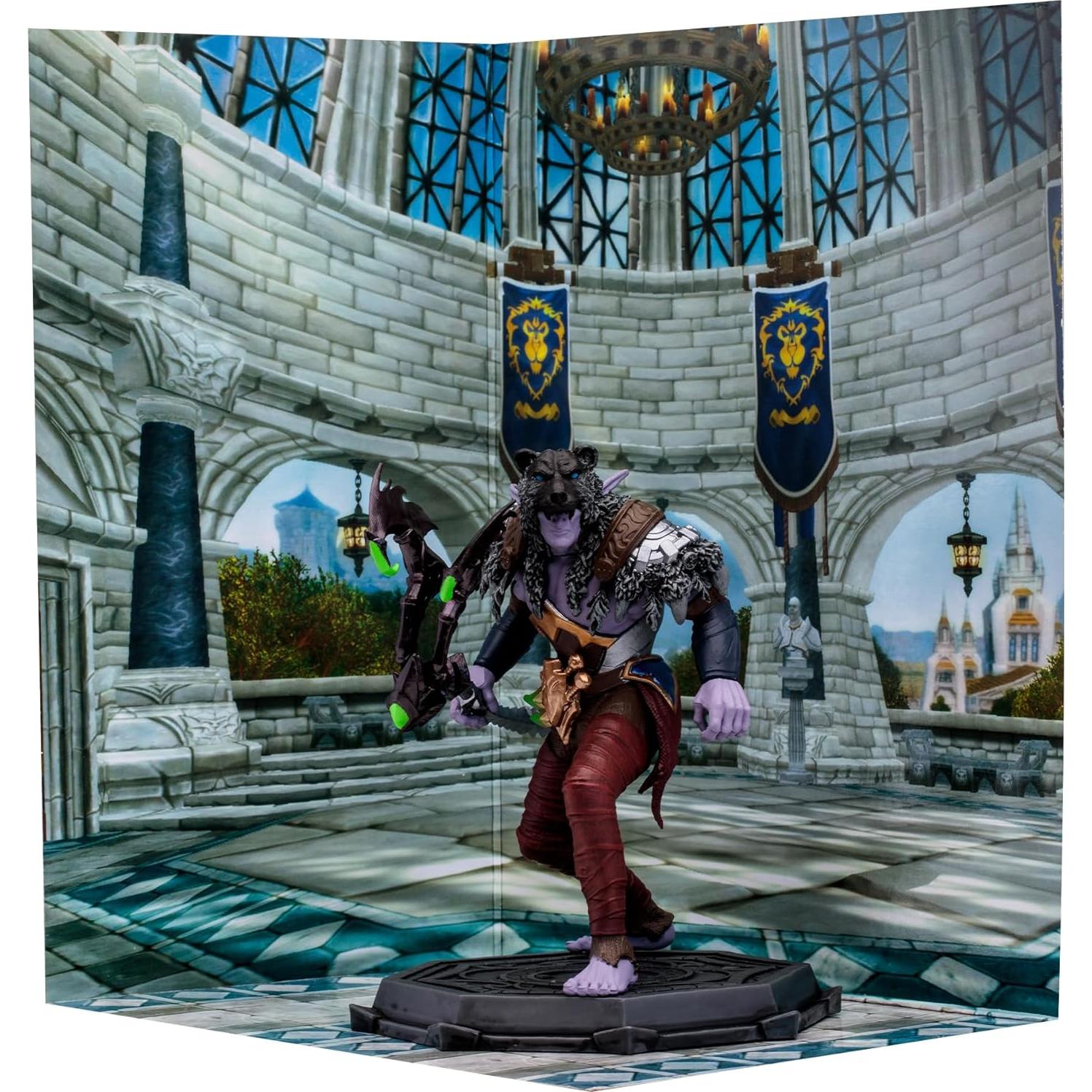 Figura Elfo Nocturno McFarlane 1:12 Druida/Pícaro