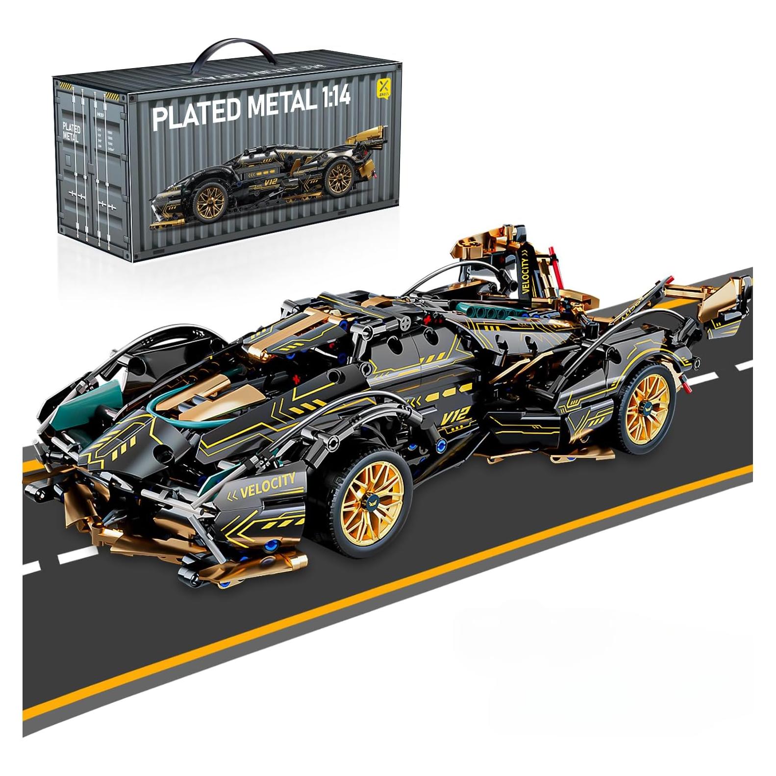 Bloques de Construcción Auto Deportivo PinkBee 1:14 967 Piezas