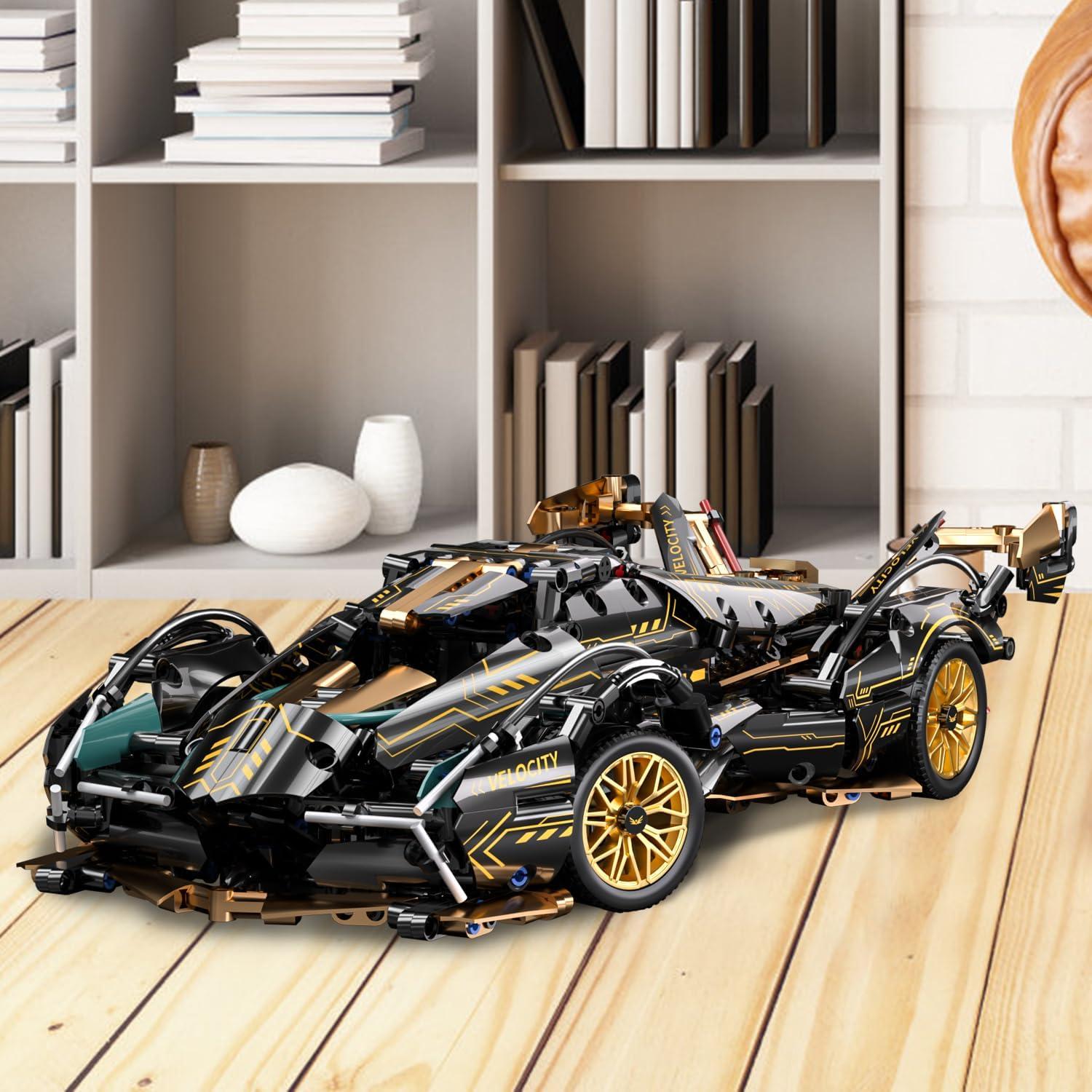 Bloques de Construcción Auto Deportivo PinkBee 1:14 967 Piezas