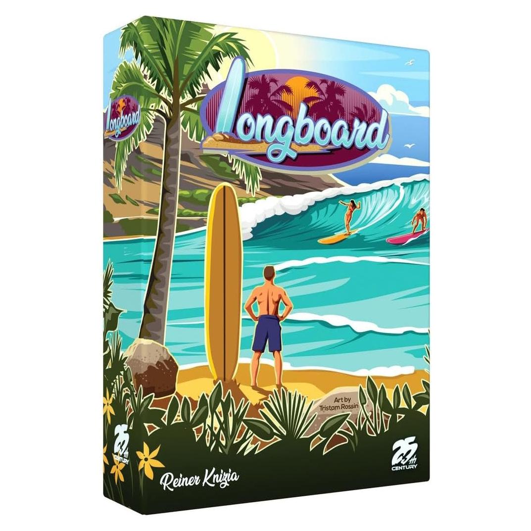 Juego de cartas Longboard - 2 a 4 jugadores - 25th Century Games