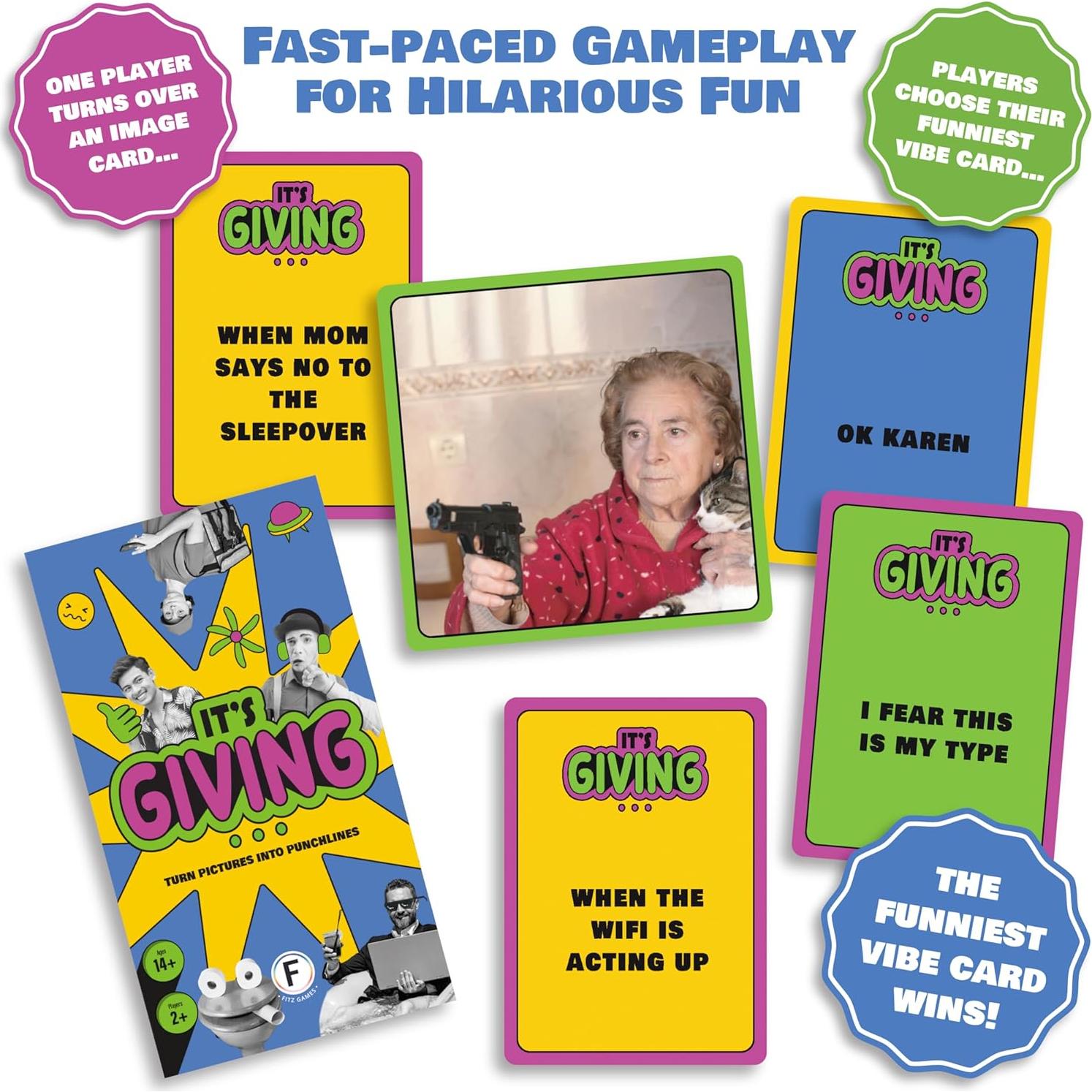 Juego de Fiesta Fitz - Subtitulación de Imágenes 2+ Jugadores