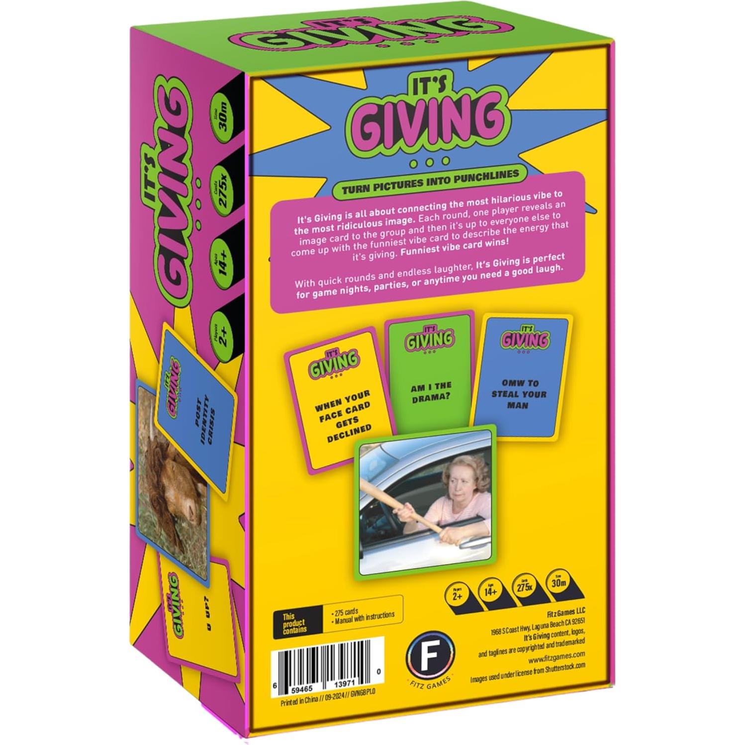 Juego de Fiesta Fitz - Subtitulación de Imágenes 2+ Jugadores