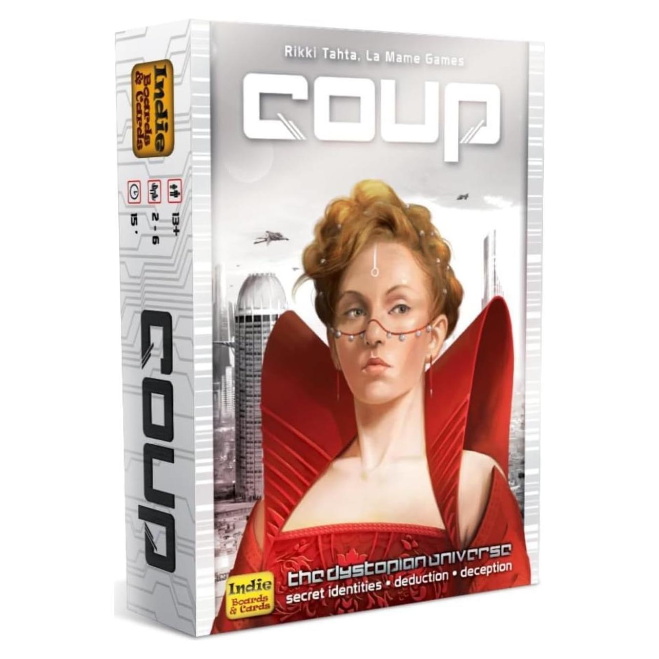 Coup - Juego de Cartas Rápido para 2-6 Jugadores