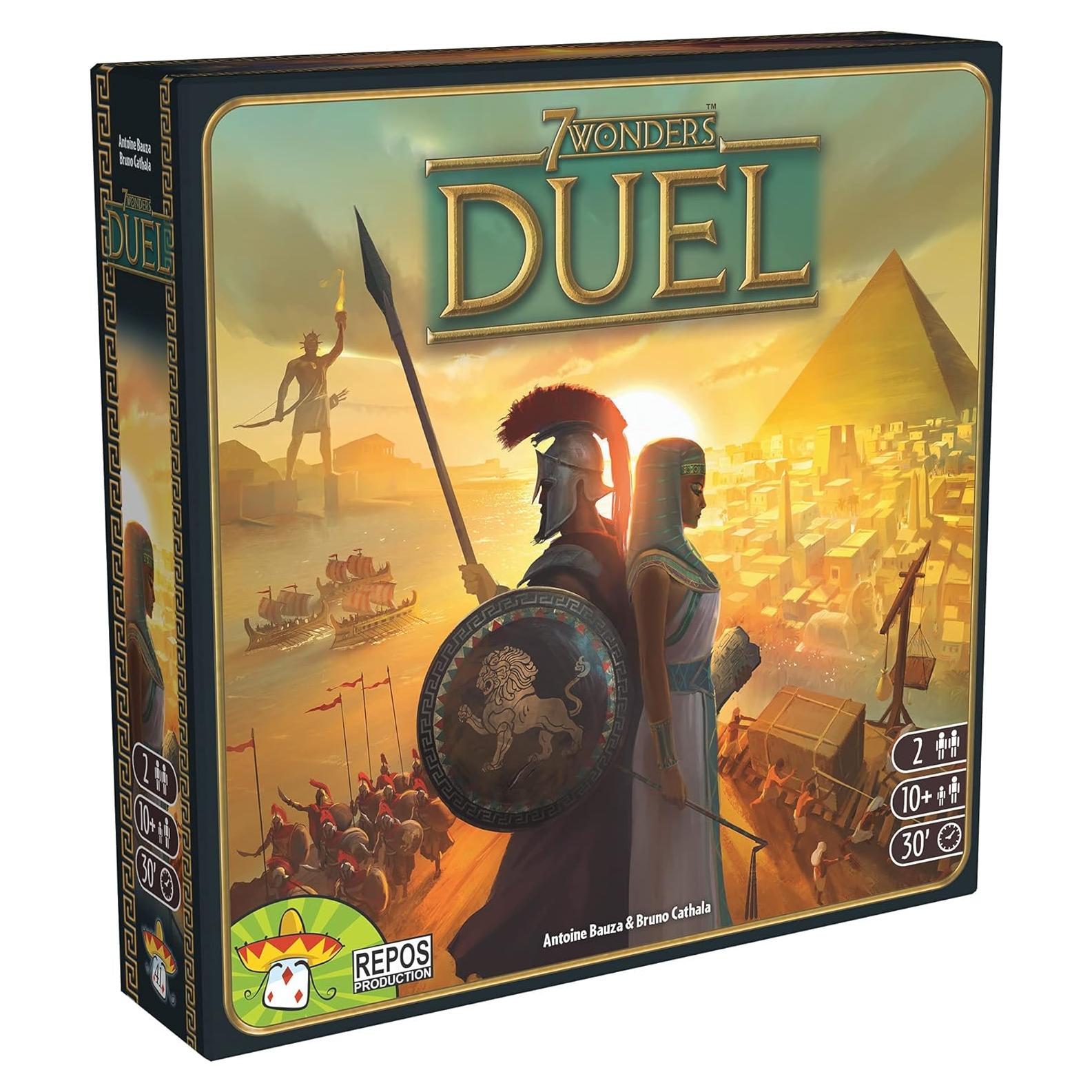 7 Wonders Duel Juego de Mesa - Estrategia para 2 Jugadores