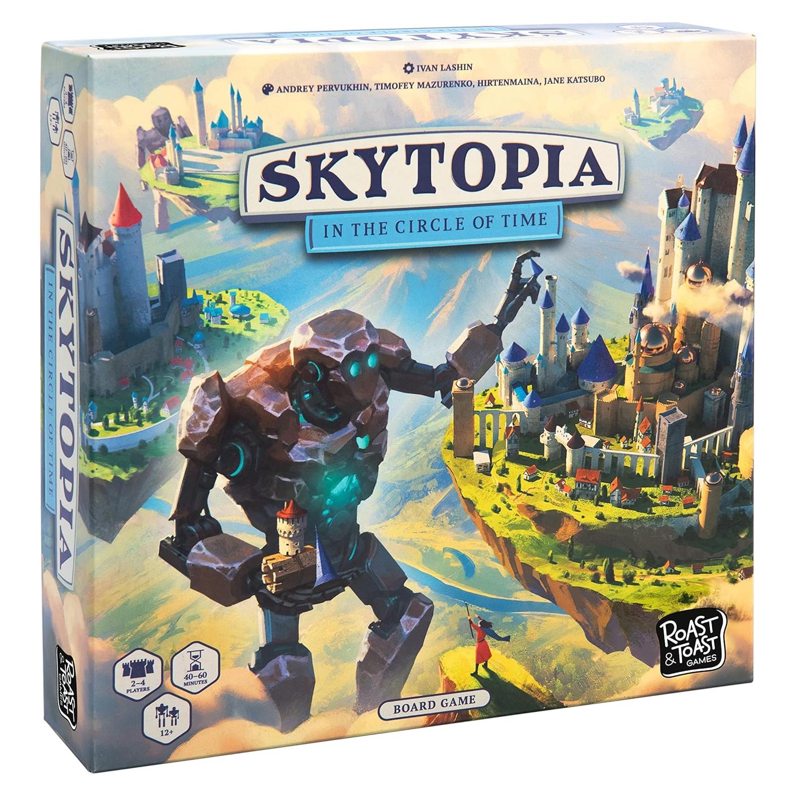 SkyTopia | Juego de Mesa de Estrategia | 2-4 Jugadores | 60 Min
