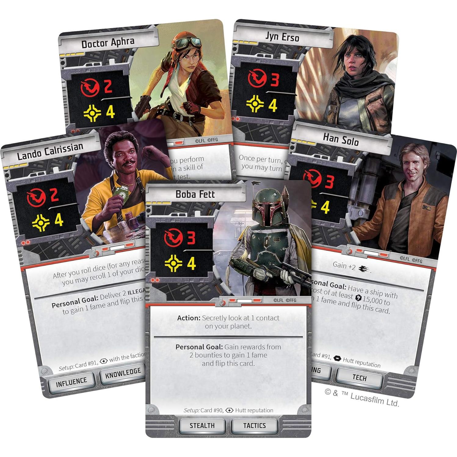 Juego de Mesa Star Wars Outer Rim | Estrategia 1-4 Jugadores