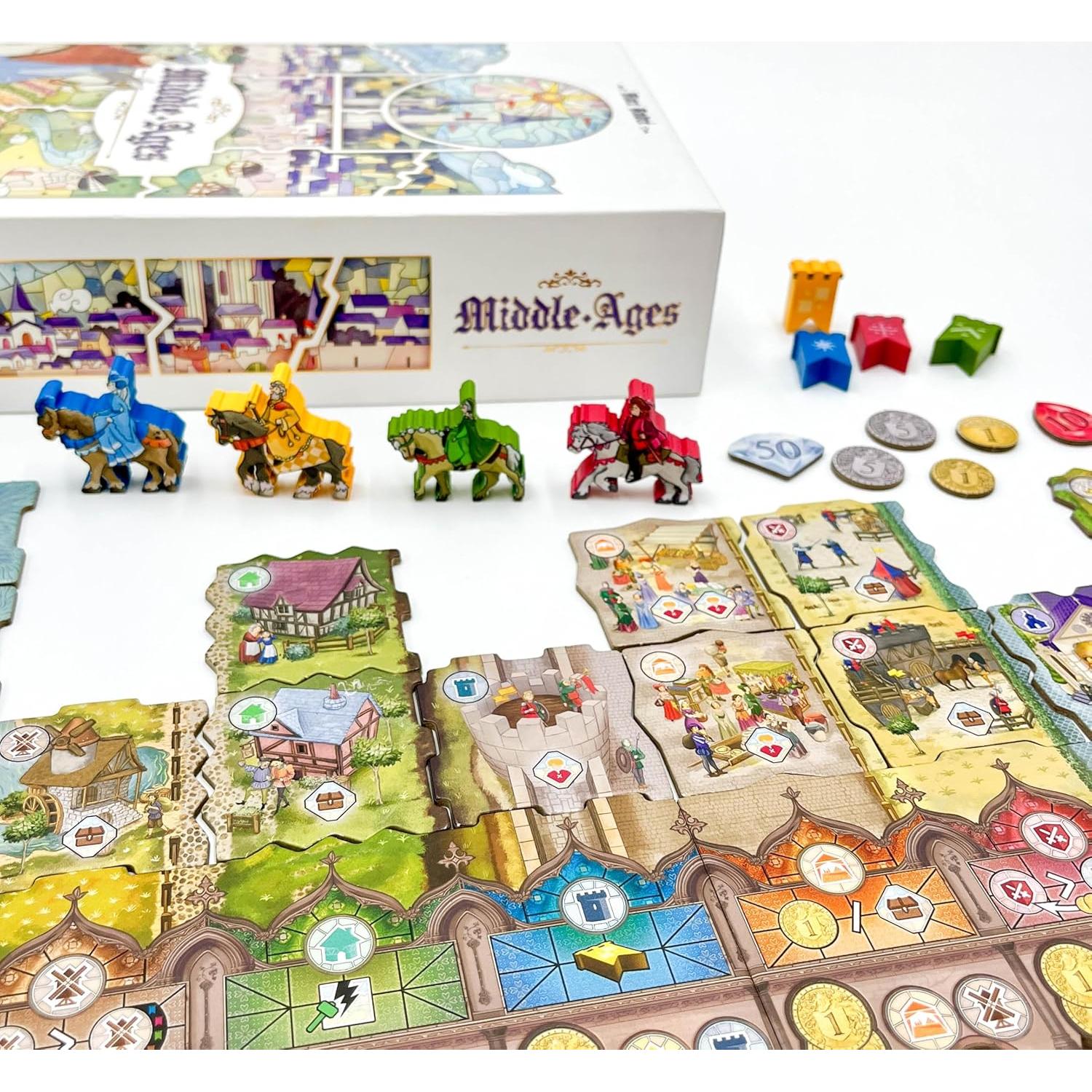 Juego de Mesa STUDIO H Edades Medias Aventura 10+ 2-4 Jugadores