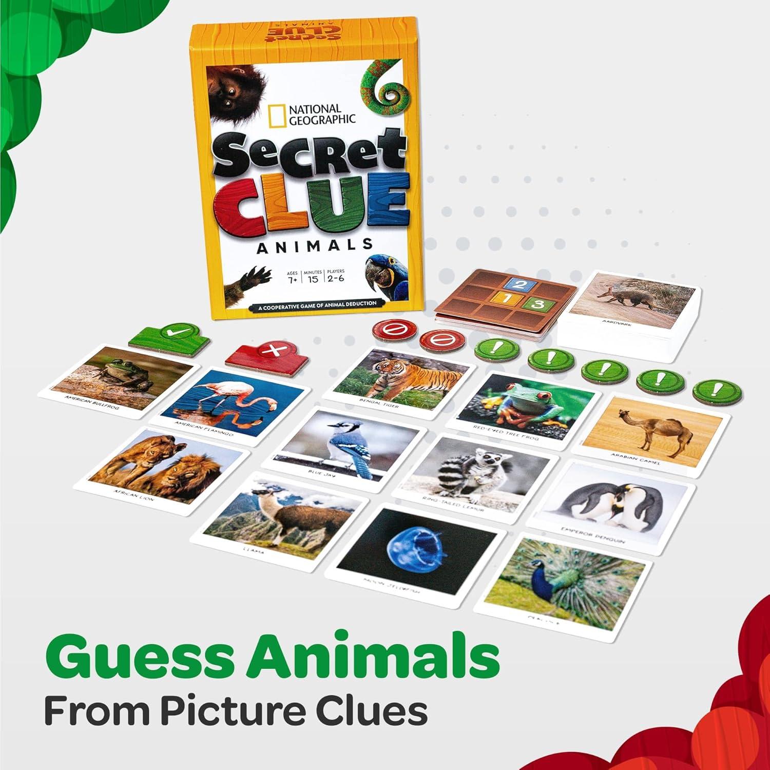 Juego de Cartas National Geographic Pista Secreta 7+ Años