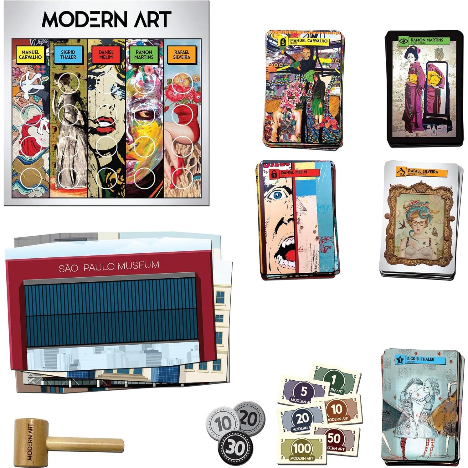 Juego de Mesa Arte Moderno CMON | Subasta 3-5 Jugadores