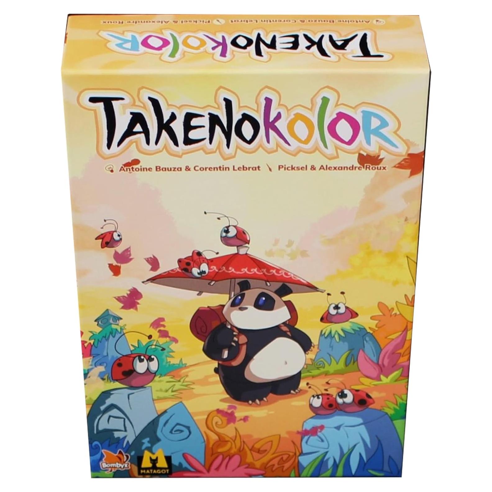 Juego de Mesa Takenokolor - Matagot, Jardín Colorido 2-4 Jugadores