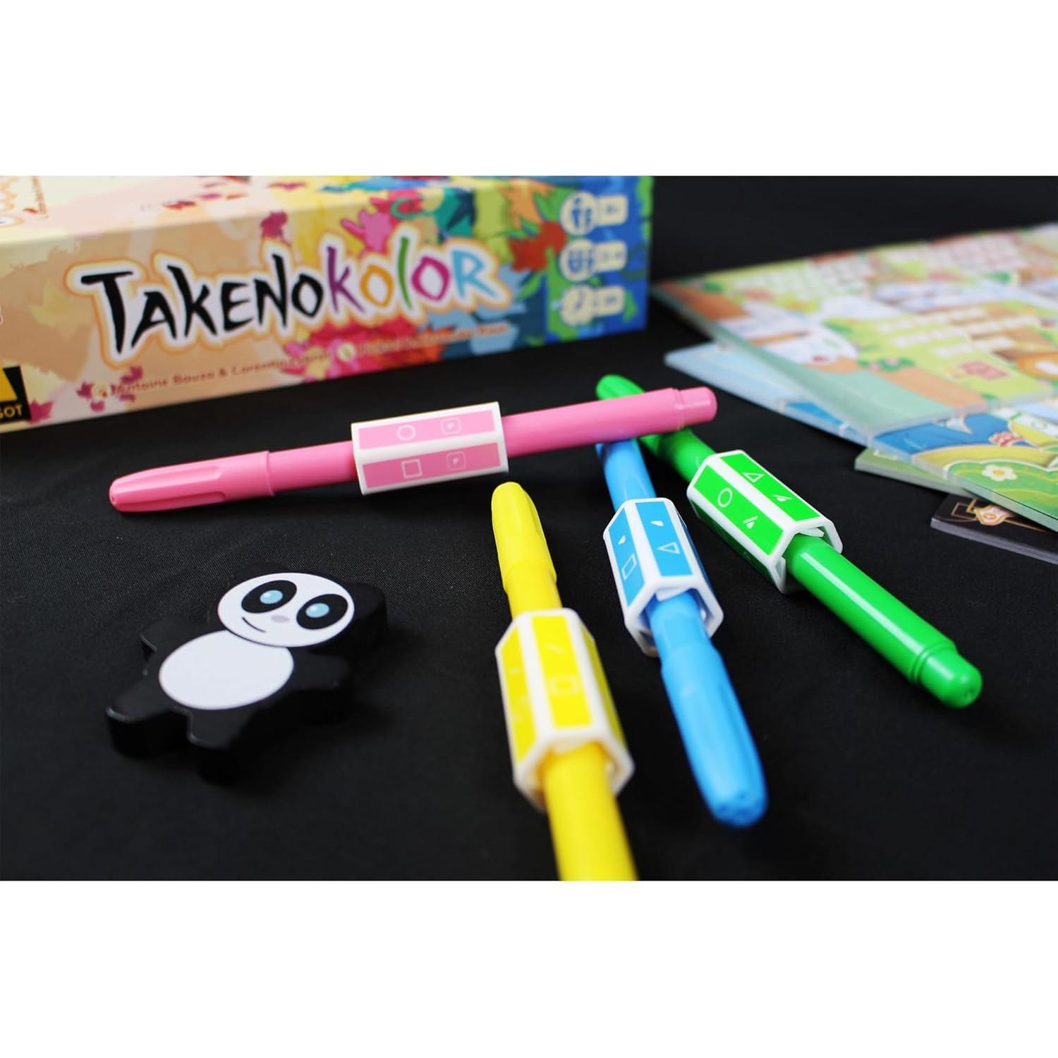 Juego de Mesa Takenokolor - Matagot, Jardín Colorido 2-4 Jugadores