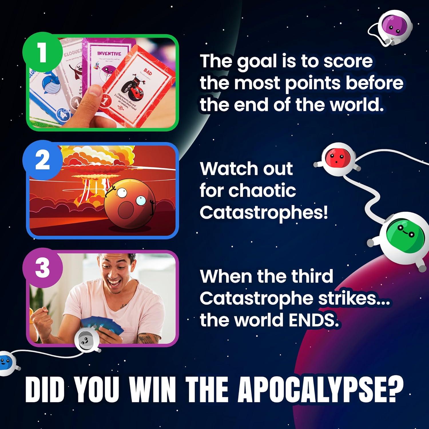 Doomlings Juego de Cartas - Estrategia para 2-6 Jugadores