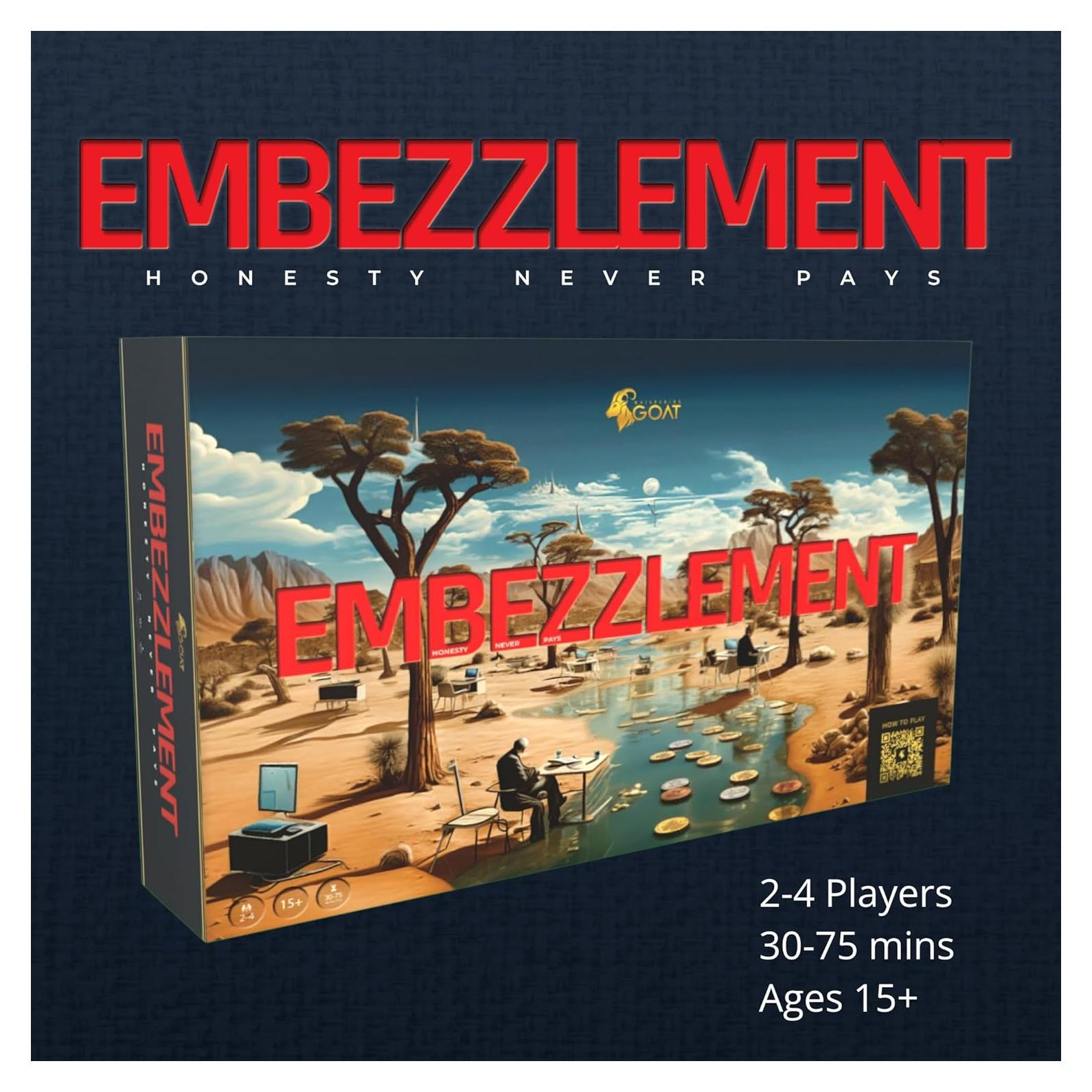 Juego de Mesa Embezzlement Whispering Goat 2-4 Jugadores