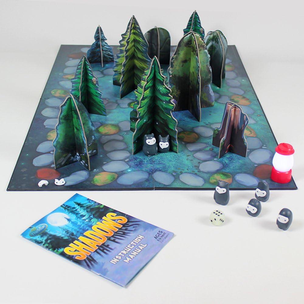 ThinkFun Sombras en el Bosque - Juego de Mesa para Todos
