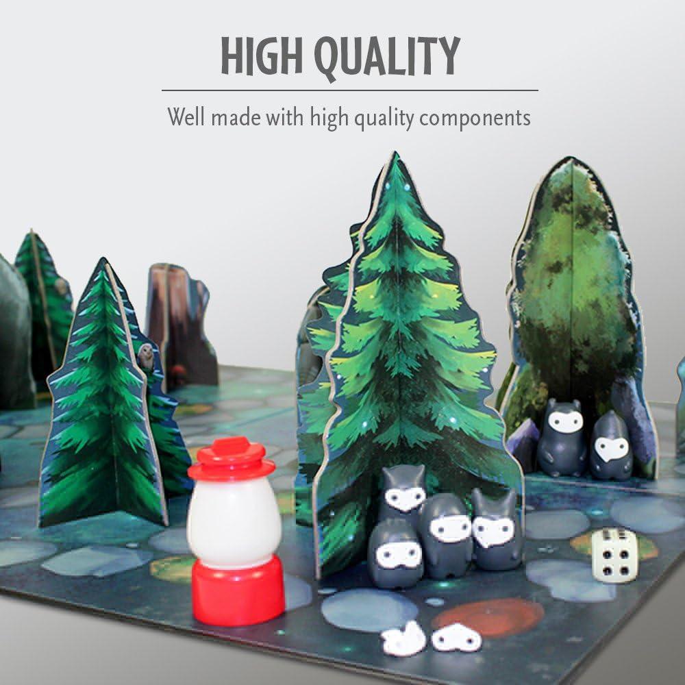 ThinkFun Sombras en el Bosque - Juego de Mesa para Todos