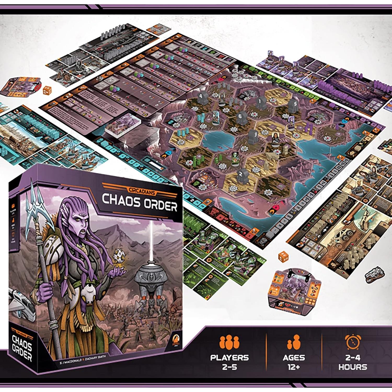 Juego de Mesa Circadians: Caos Orden - Renegade Game Studios