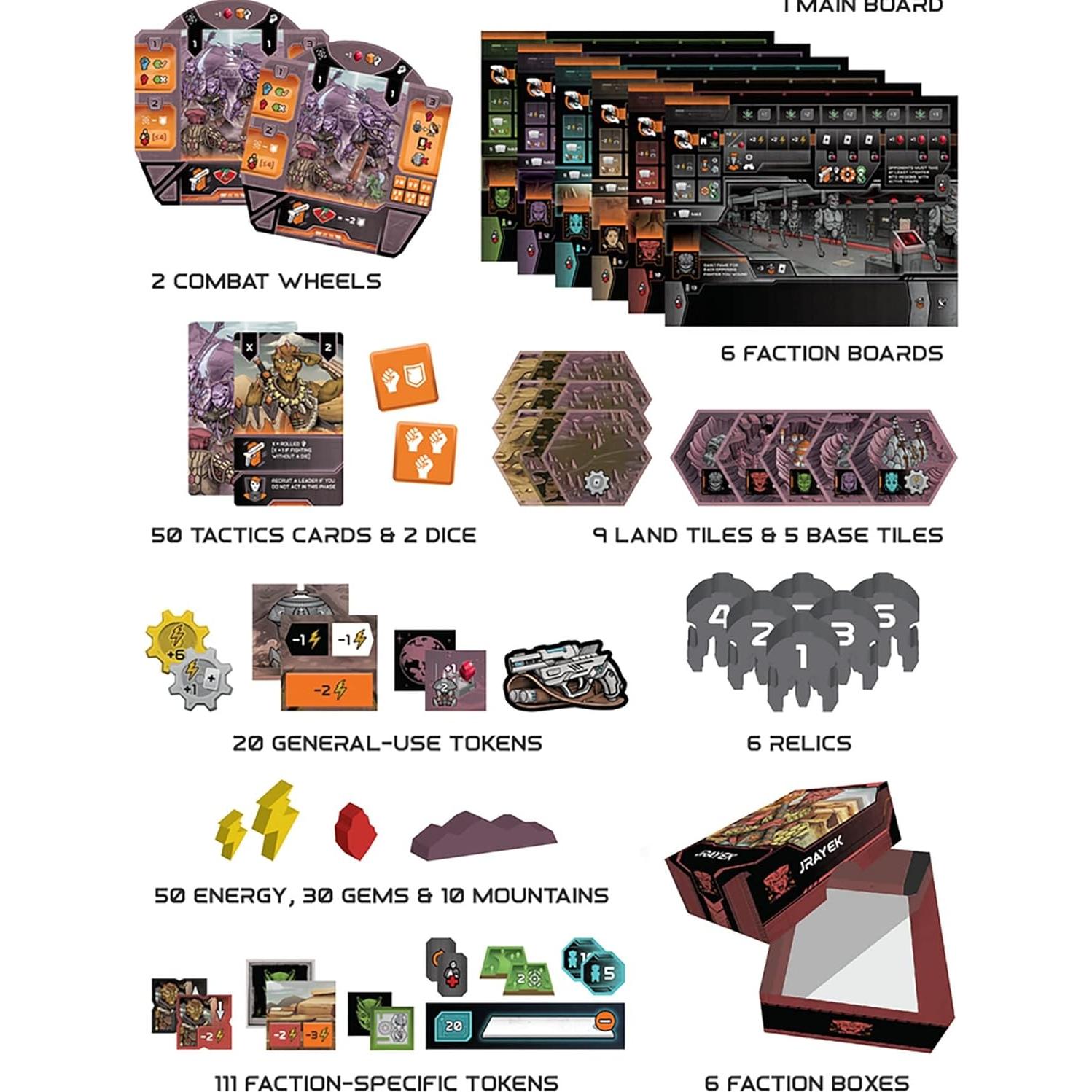 Juego de Mesa Circadians: Caos Orden - Renegade Game Studios