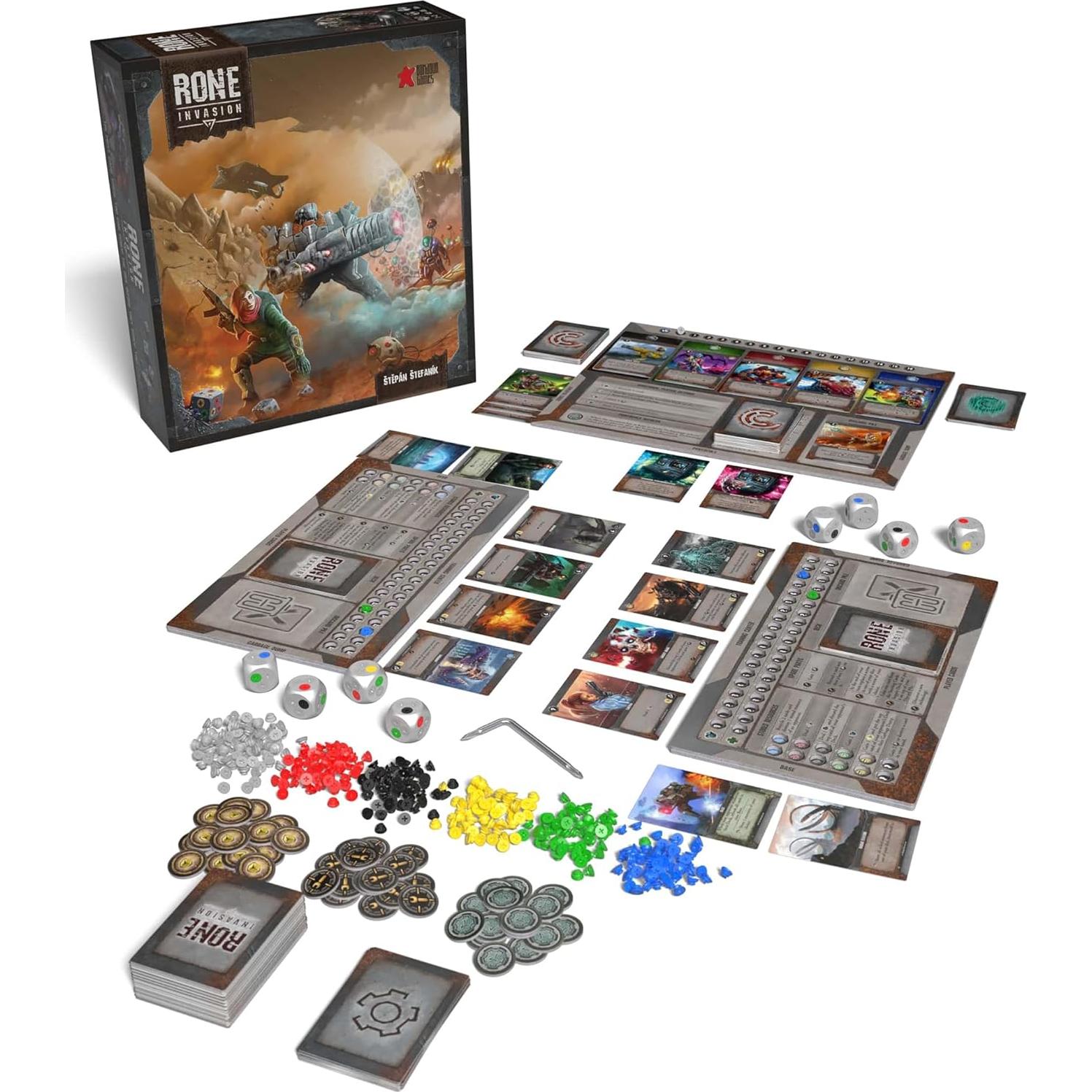 RONE: Invasión - Juego de Mesa Estratégico Post-Apocalíptico