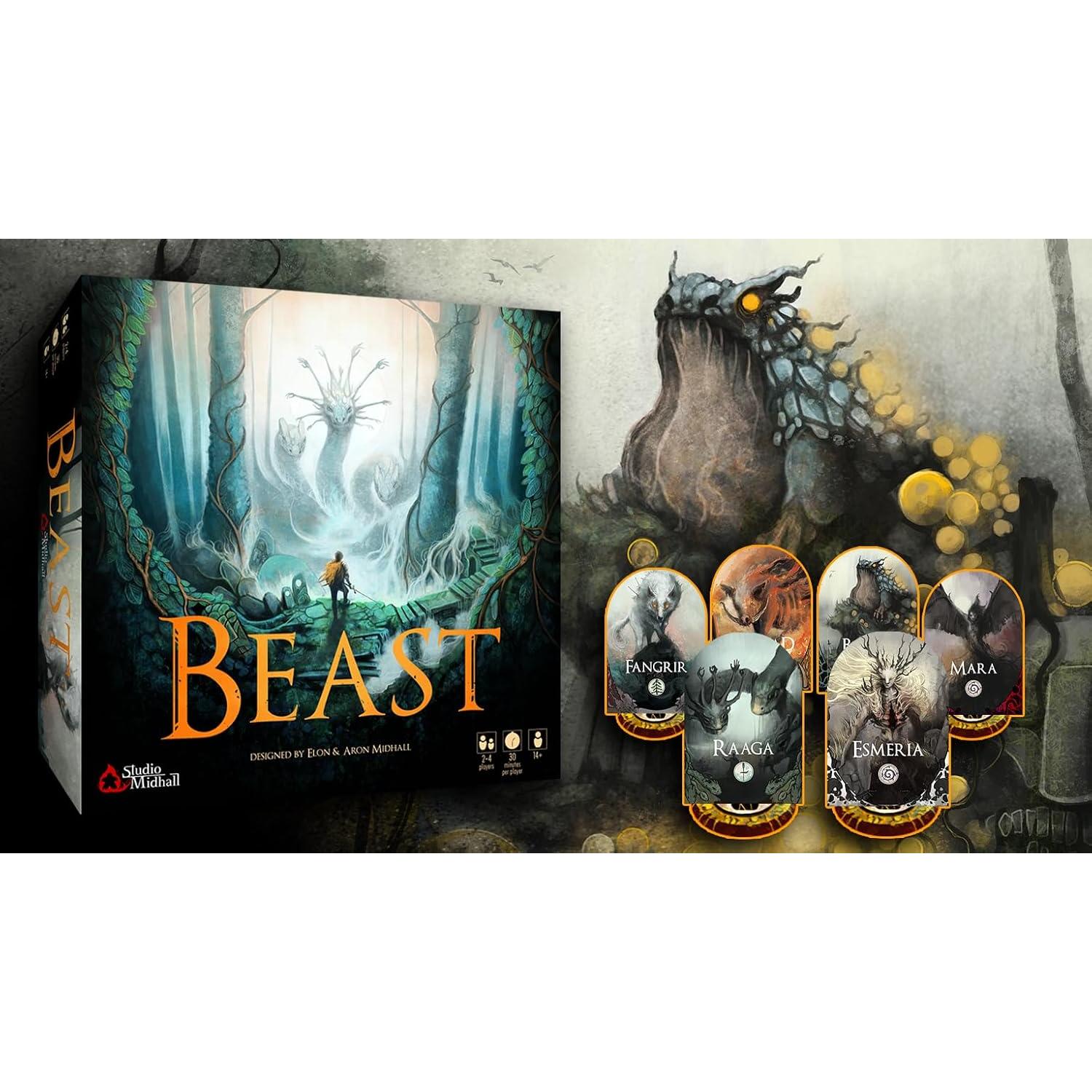 Juego de Mesa Beast Pegasus Spiele 2-6 Jugadores