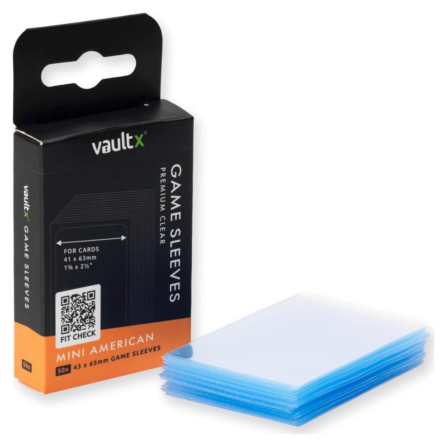 Fundas para Juegos de Mesa Vault X Mini 41x63mm - 50pcs
