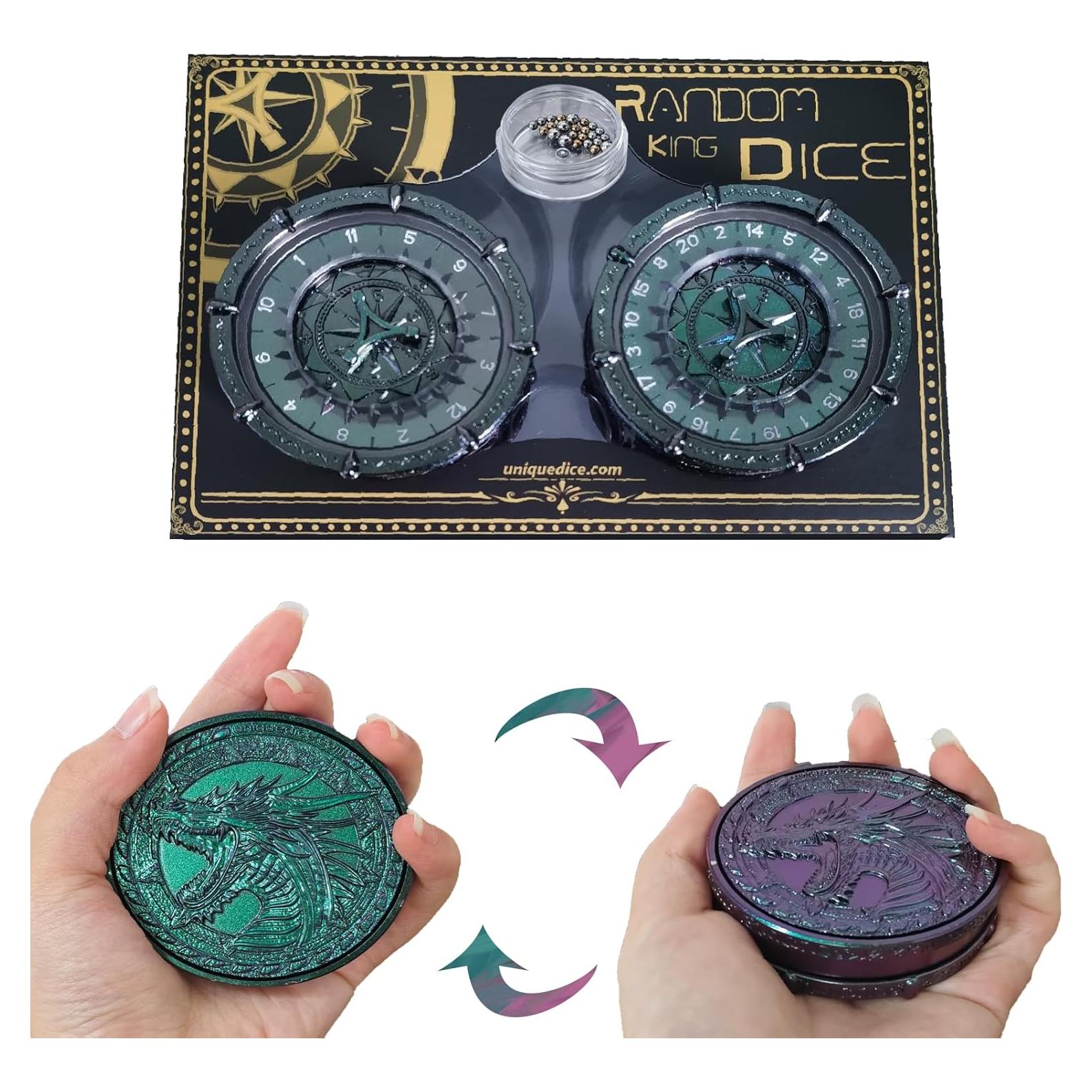 Dados Aleatorios Rey 7-en-2 SIGNALPLUS para D&D