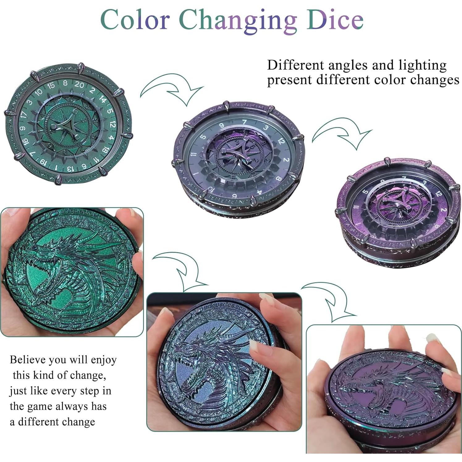 Dados Aleatorios Rey 7-en-2 SIGNALPLUS para D&D