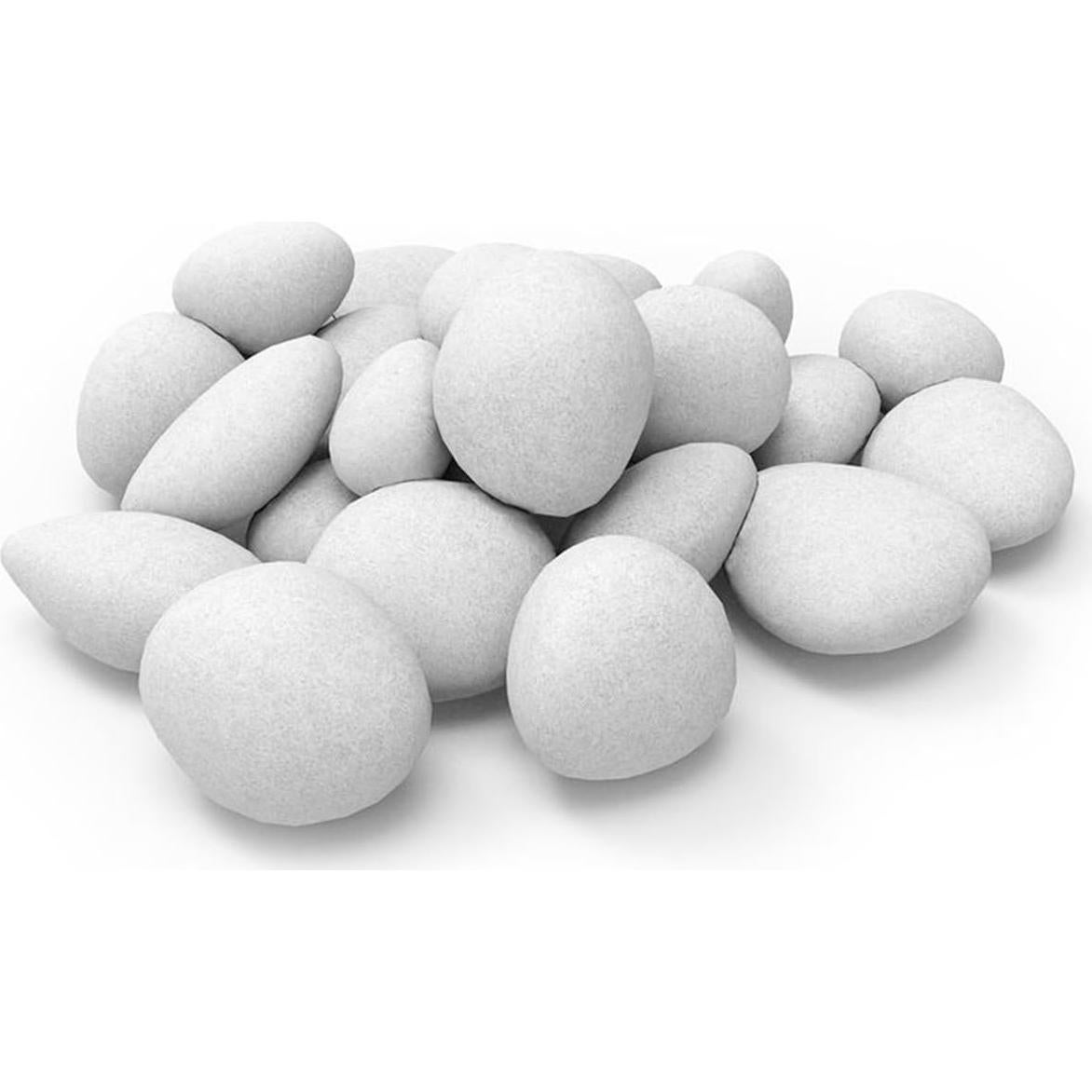 24 Piedras Cerámicas Hmleaf para Chimeneas y Fogatas