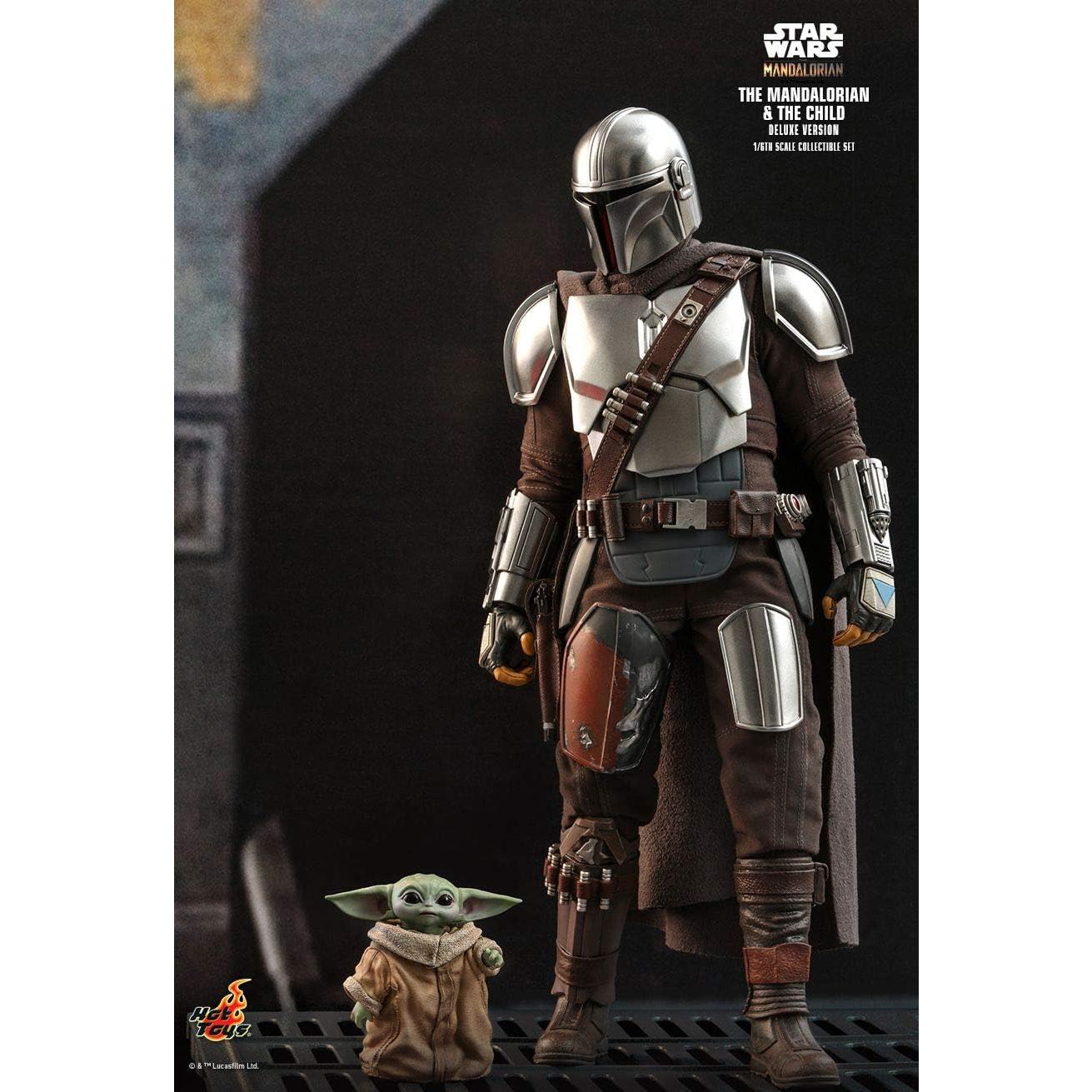 Hot Toys Star Wars El Mandaloriano y El Niño Deluxe 1/6