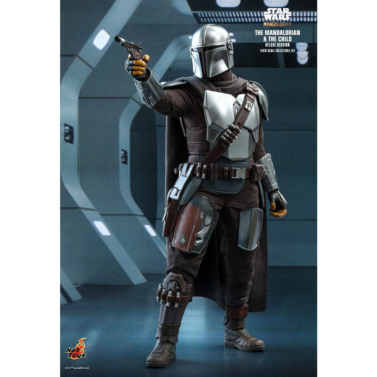 Hot Toys Star Wars El Mandaloriano y El Niño Deluxe 1/6