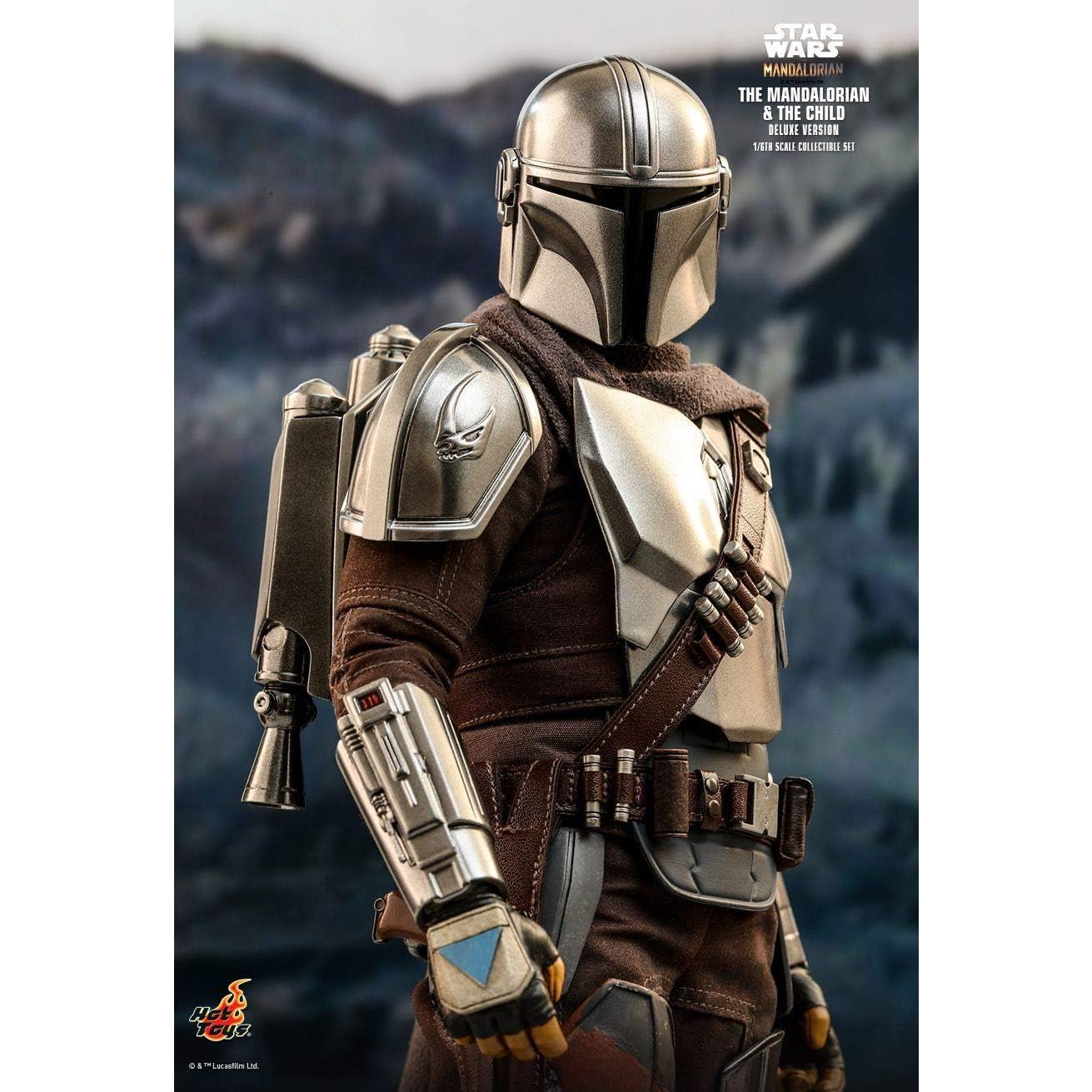Hot Toys Star Wars El Mandaloriano y El Niño Deluxe 1/6