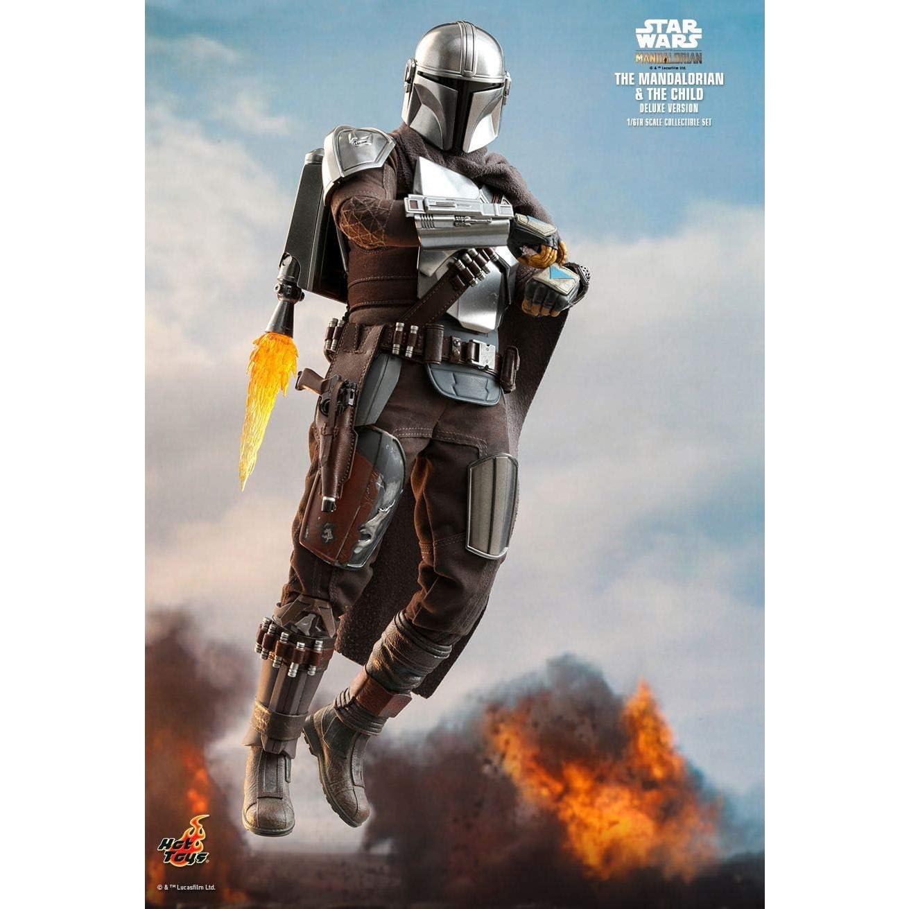 Hot Toys Star Wars El Mandaloriano y El Niño Deluxe 1/6
