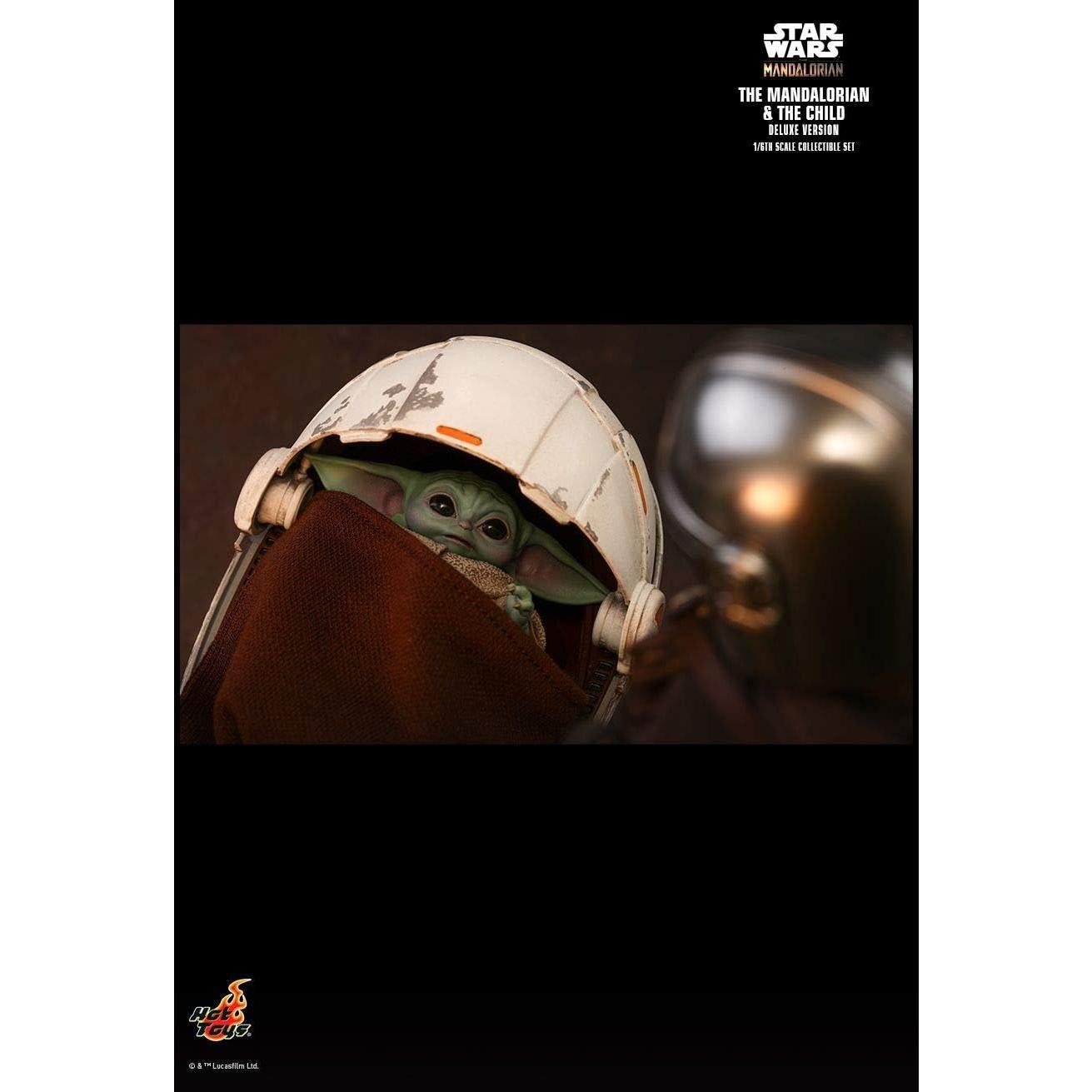 Hot Toys Star Wars El Mandaloriano y El Niño Deluxe 1/6