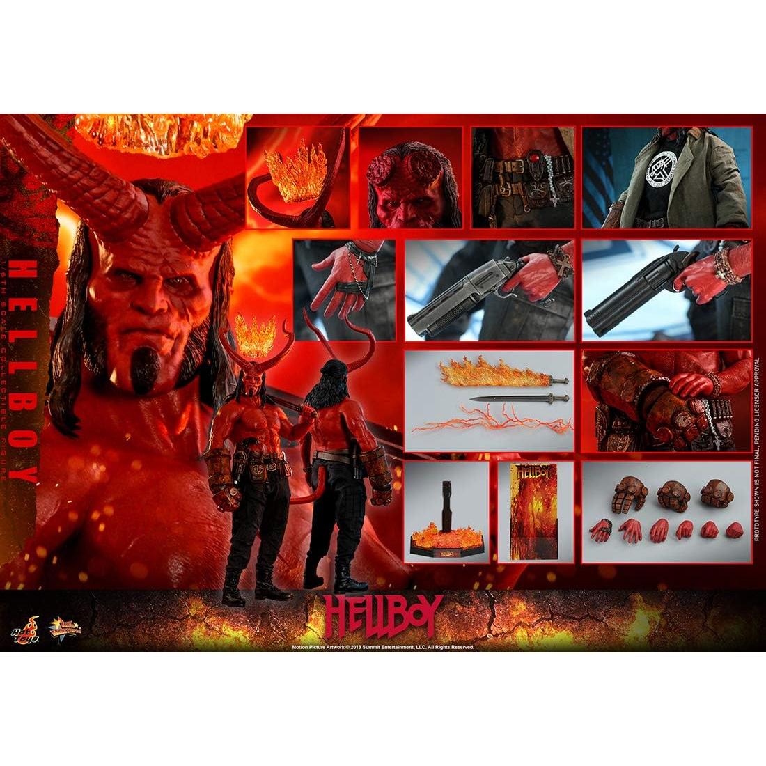 Figura de Acción Hellboy 1/6 Hot Toys 33 cm 2019