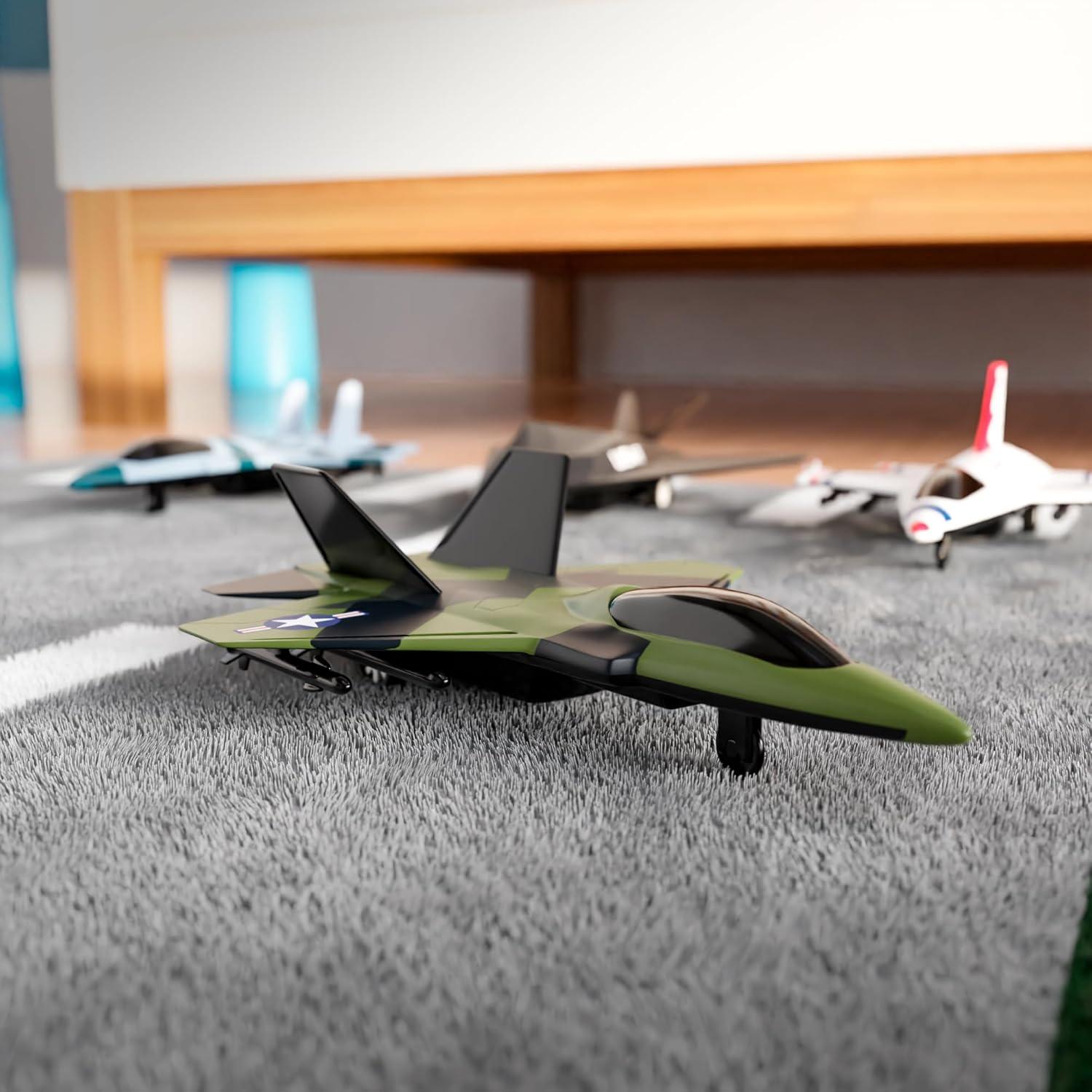 Juego de 4 Jets de Combate Lollipop - Aviones de Metal