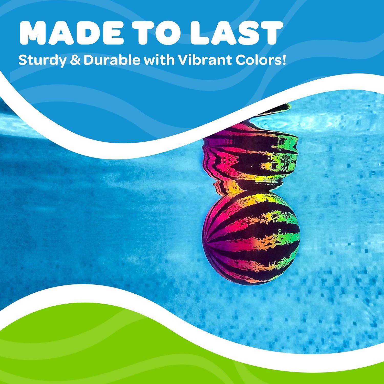 Pelota de Sandía JR - Juguete Acuático 15 cm Multicolor