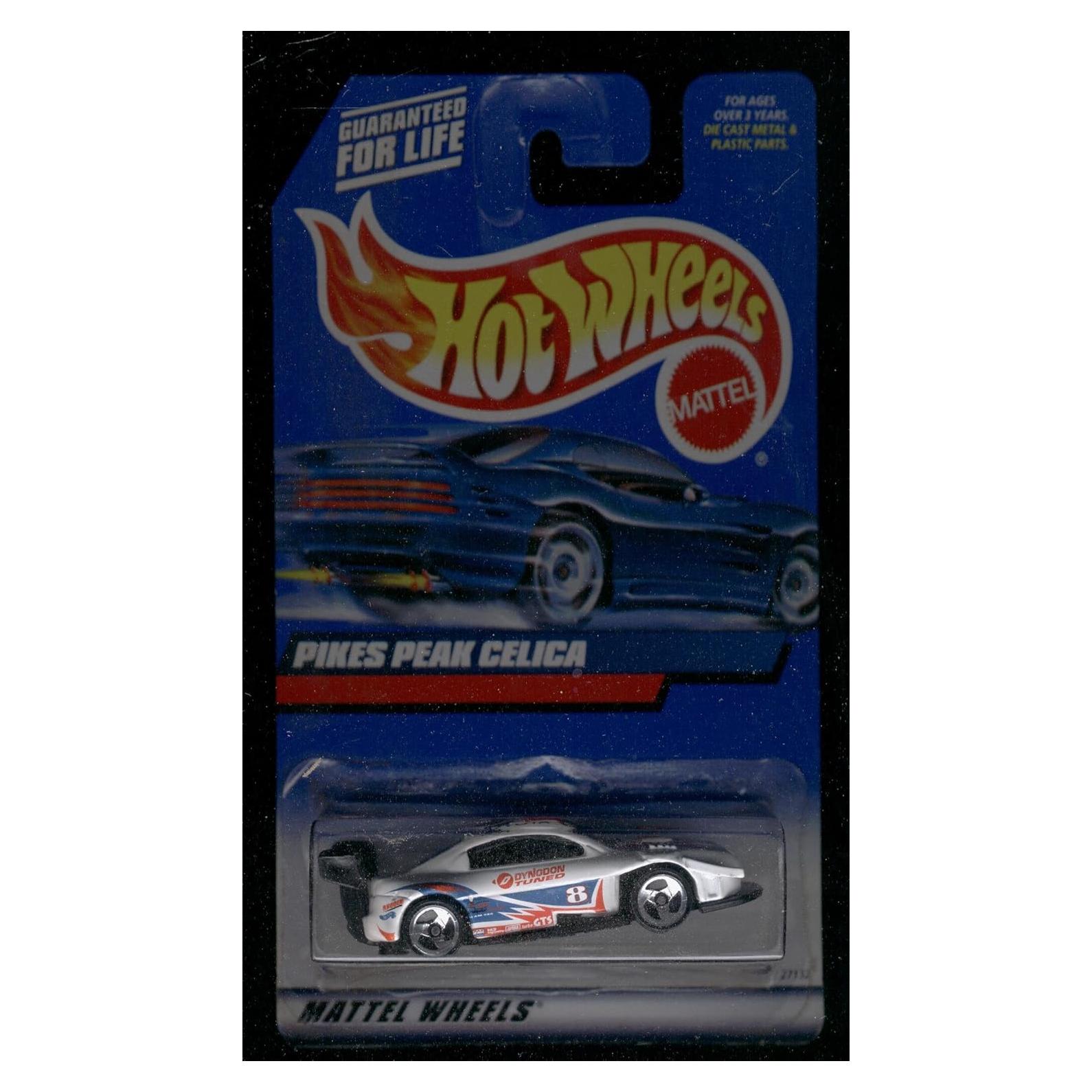 Hot Wheels Mattel Pikes Peak Celica Blanco 1:64 Escala
