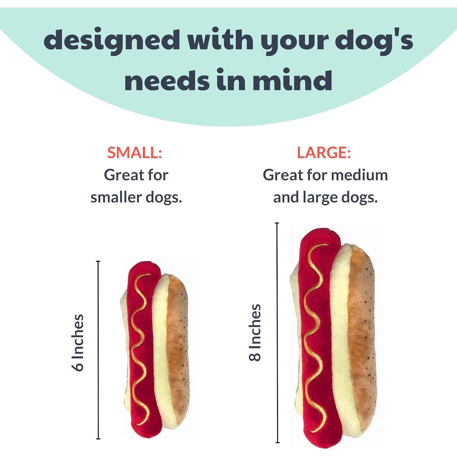 Juguete de Peluche Huxley & Kent Pequeño Haute Dog