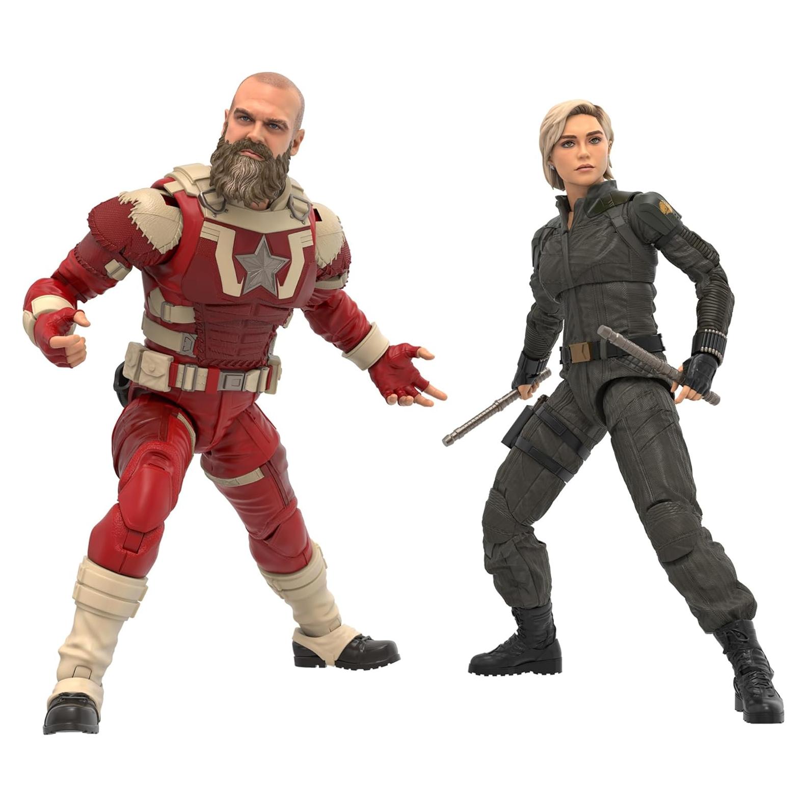 Figuras de Acción Marvel Legends Yelena Belova y Red Guardian 15 cm