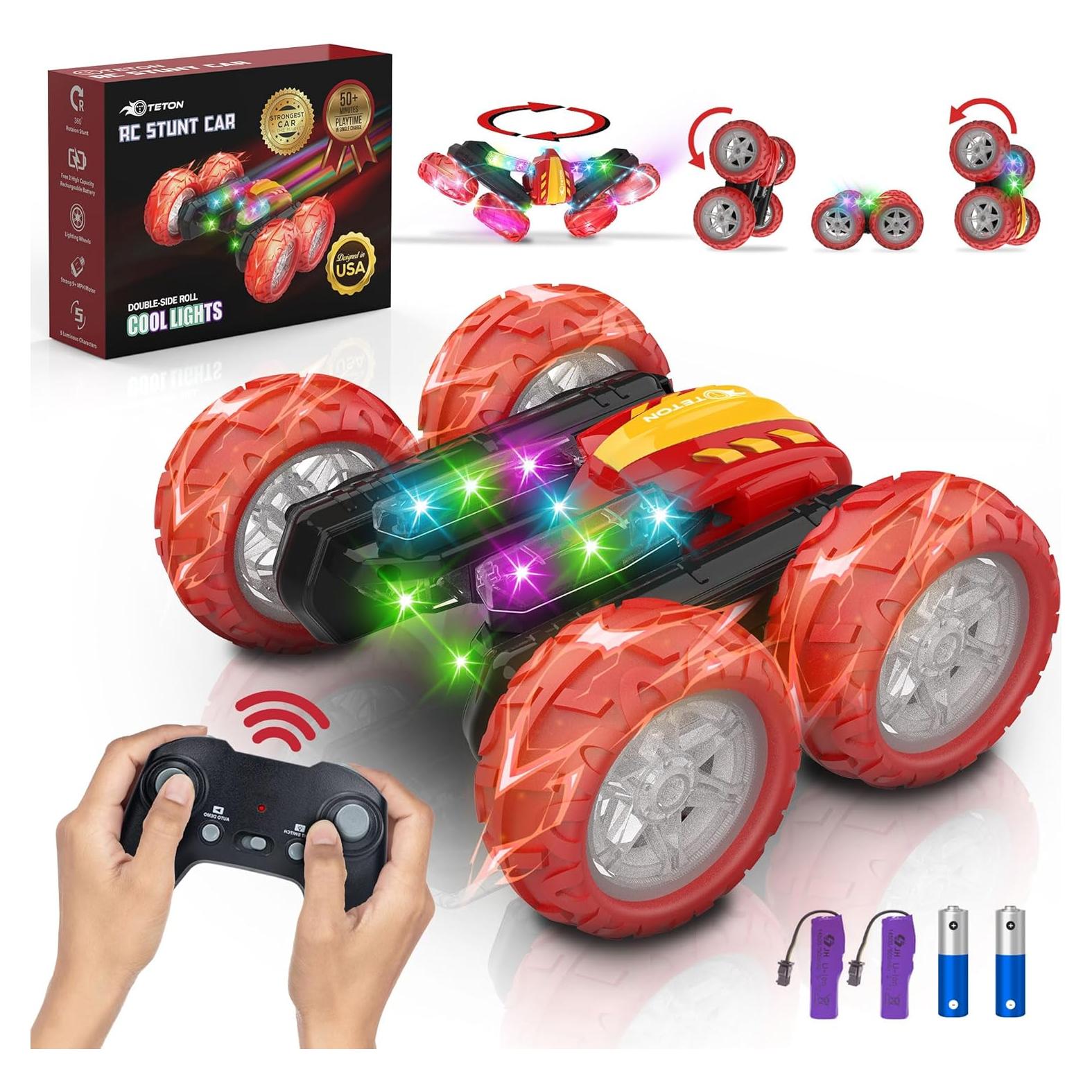 Coche de Acrobacias RC TETON ELECTRONICS 360° Todo Terreno