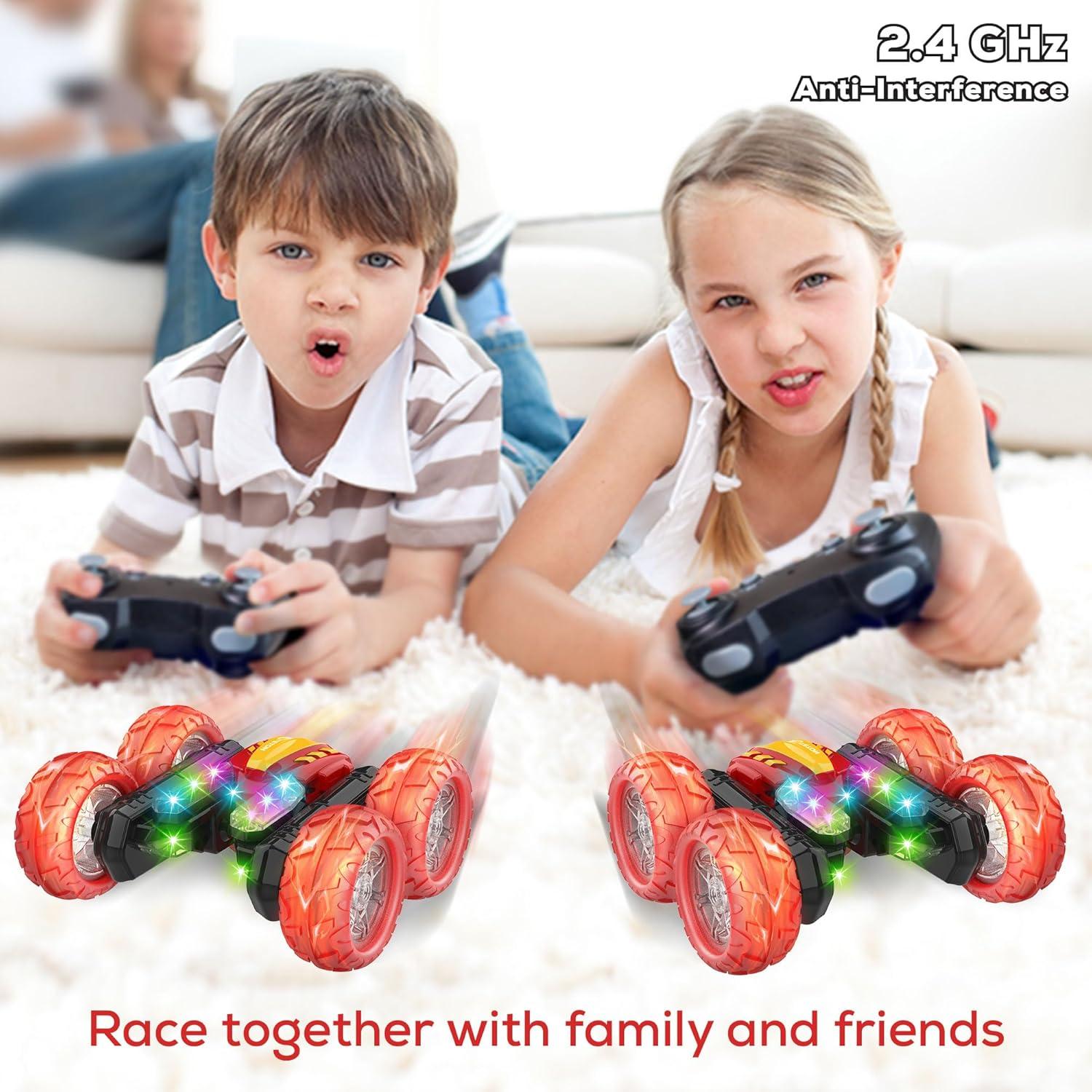 Coche de Acrobacias RC TETON ELECTRONICS 360° Todo Terreno