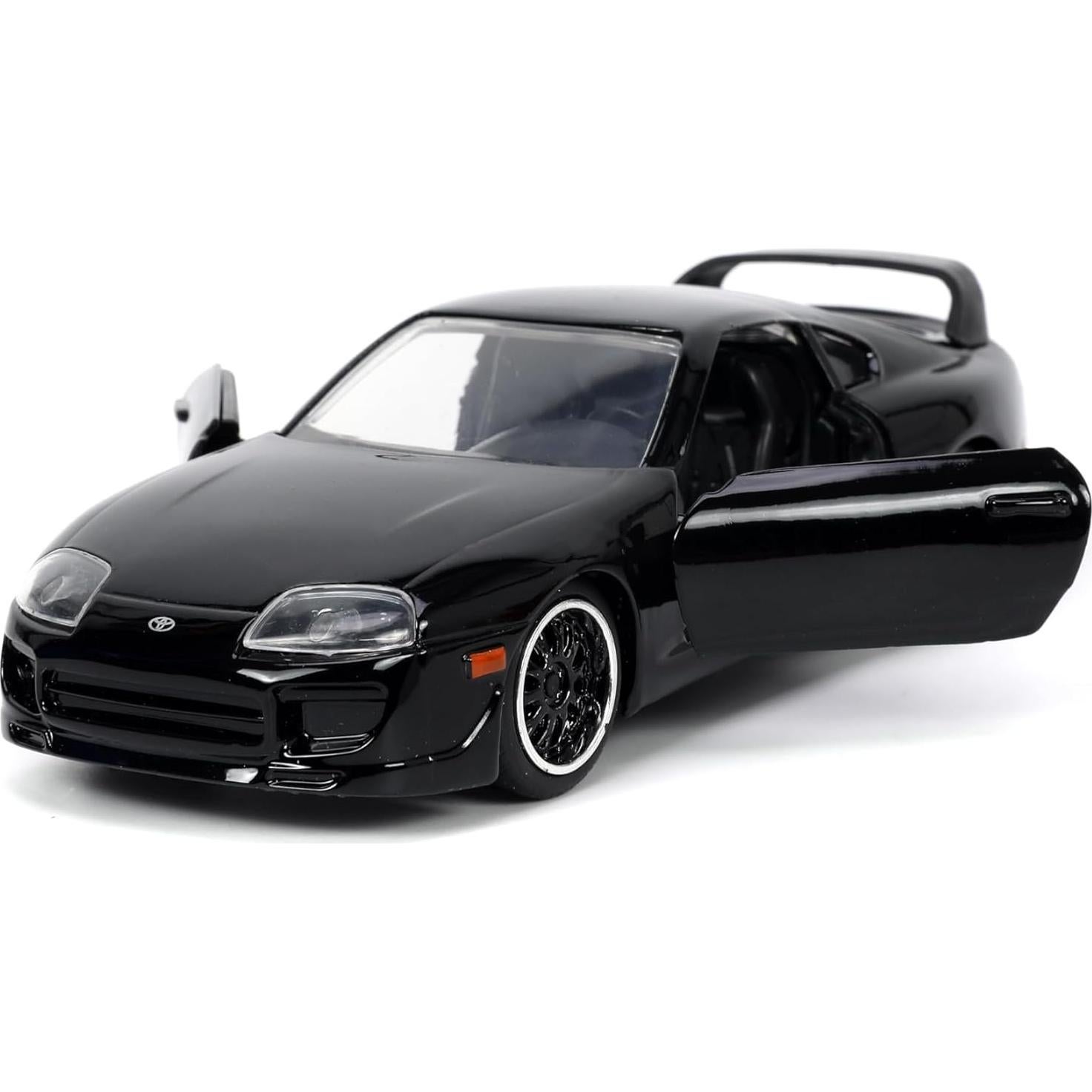 Coche Die-Cast 1:32 Jada Toys Toyota Supra 1995 Negro