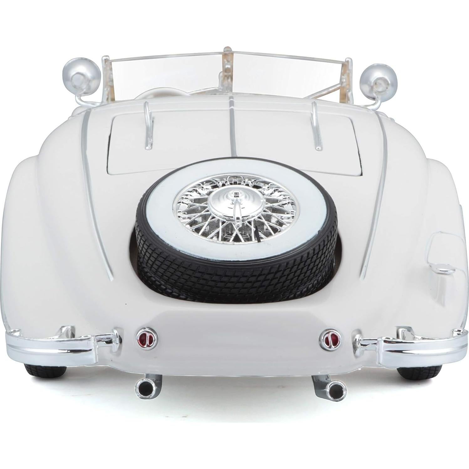 Maisto Vehículo Diecast 1:18 Mercedes-Benz 500 K Blanco